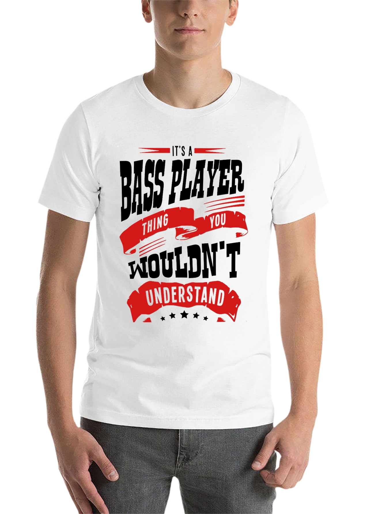 Black Bass Player T-Shirt - You Wouldn't Understand view 14