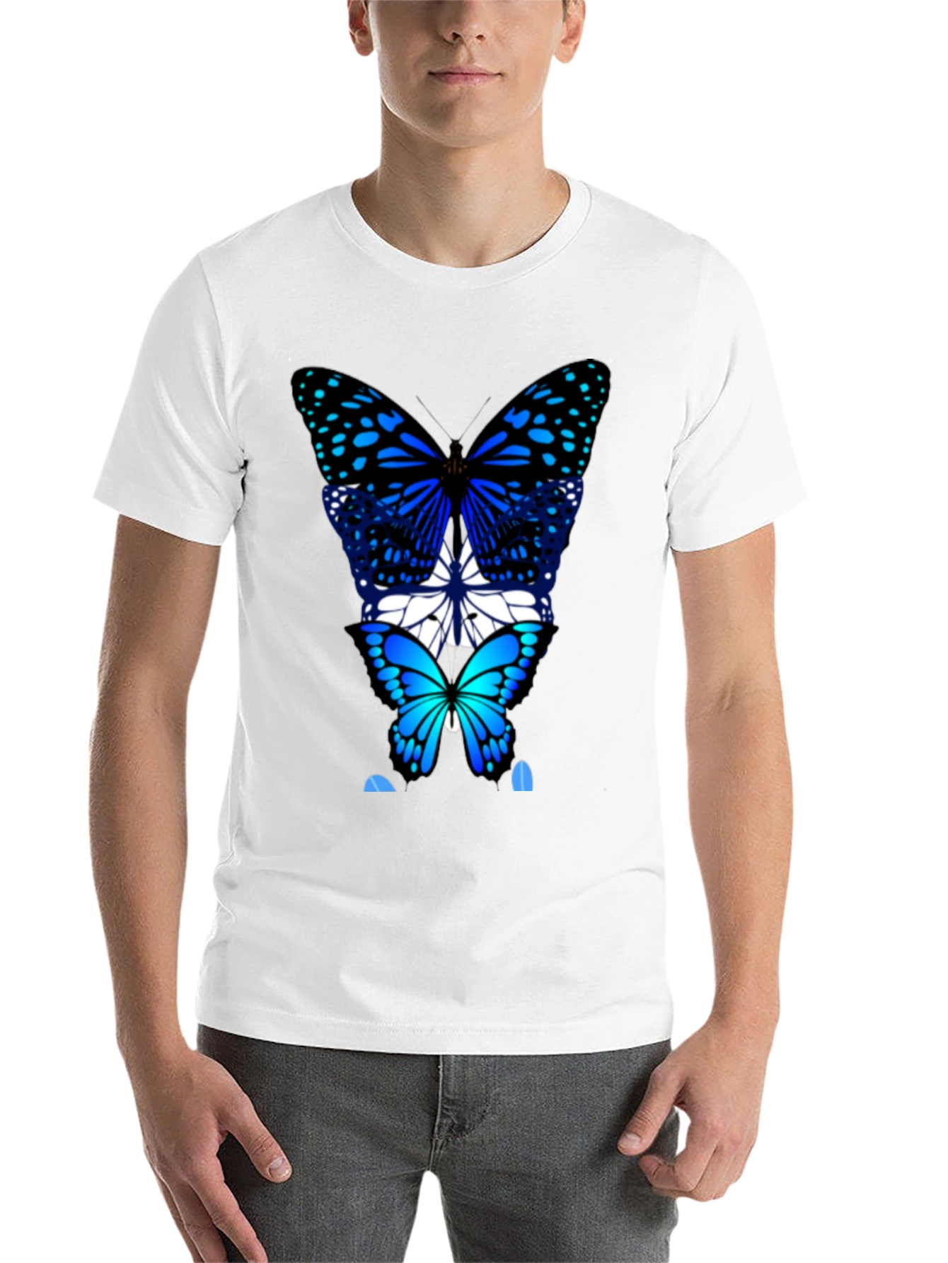Black Butterfly T-Shirt - Bold Graphic Tee view 14