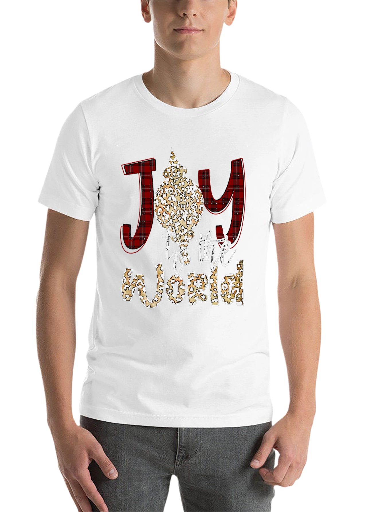 Black Joy to the World Graphic Tee view 14