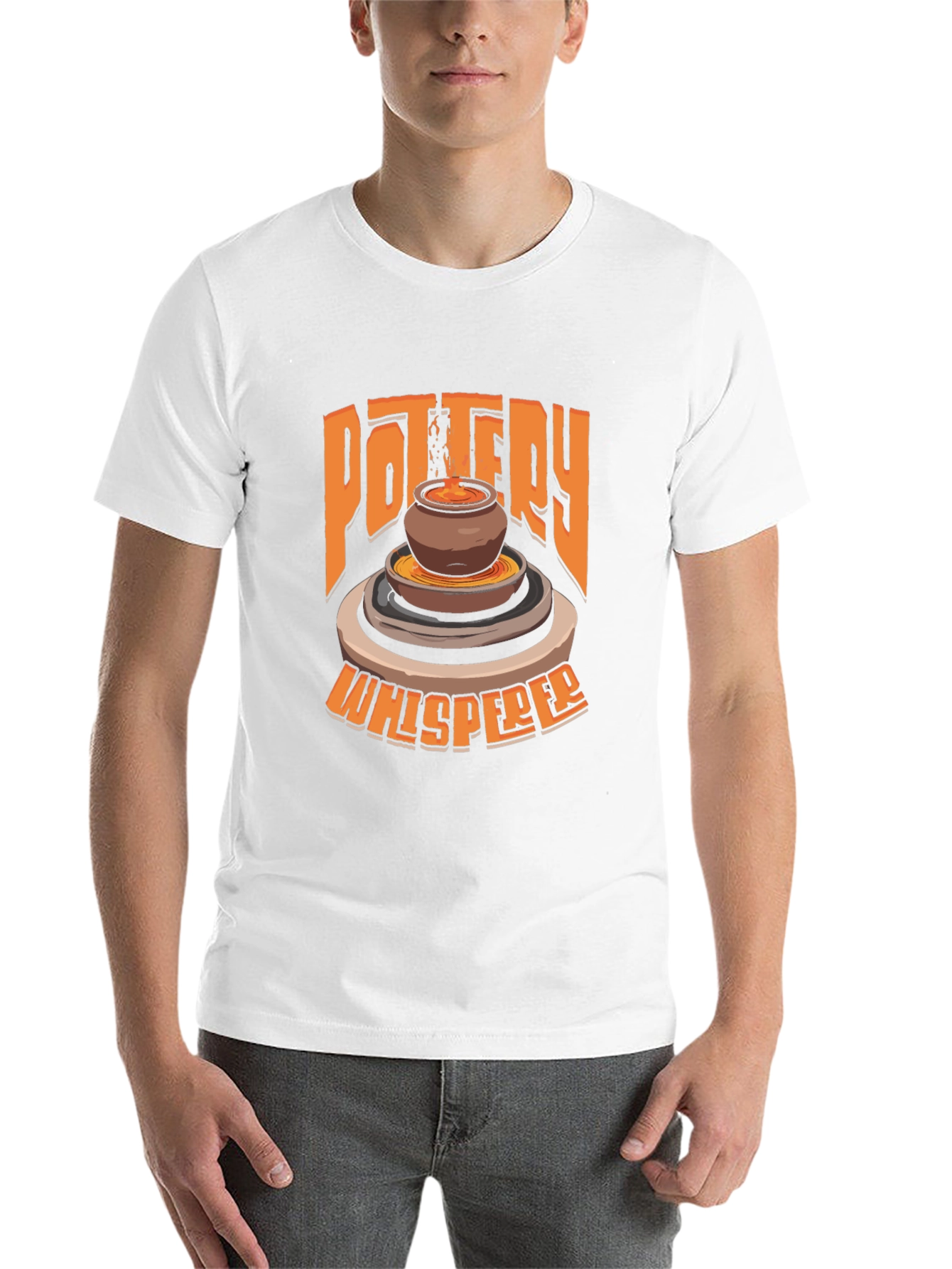 Black Pottery Whisperer Graphic T-Shirt - Unique Design view 14