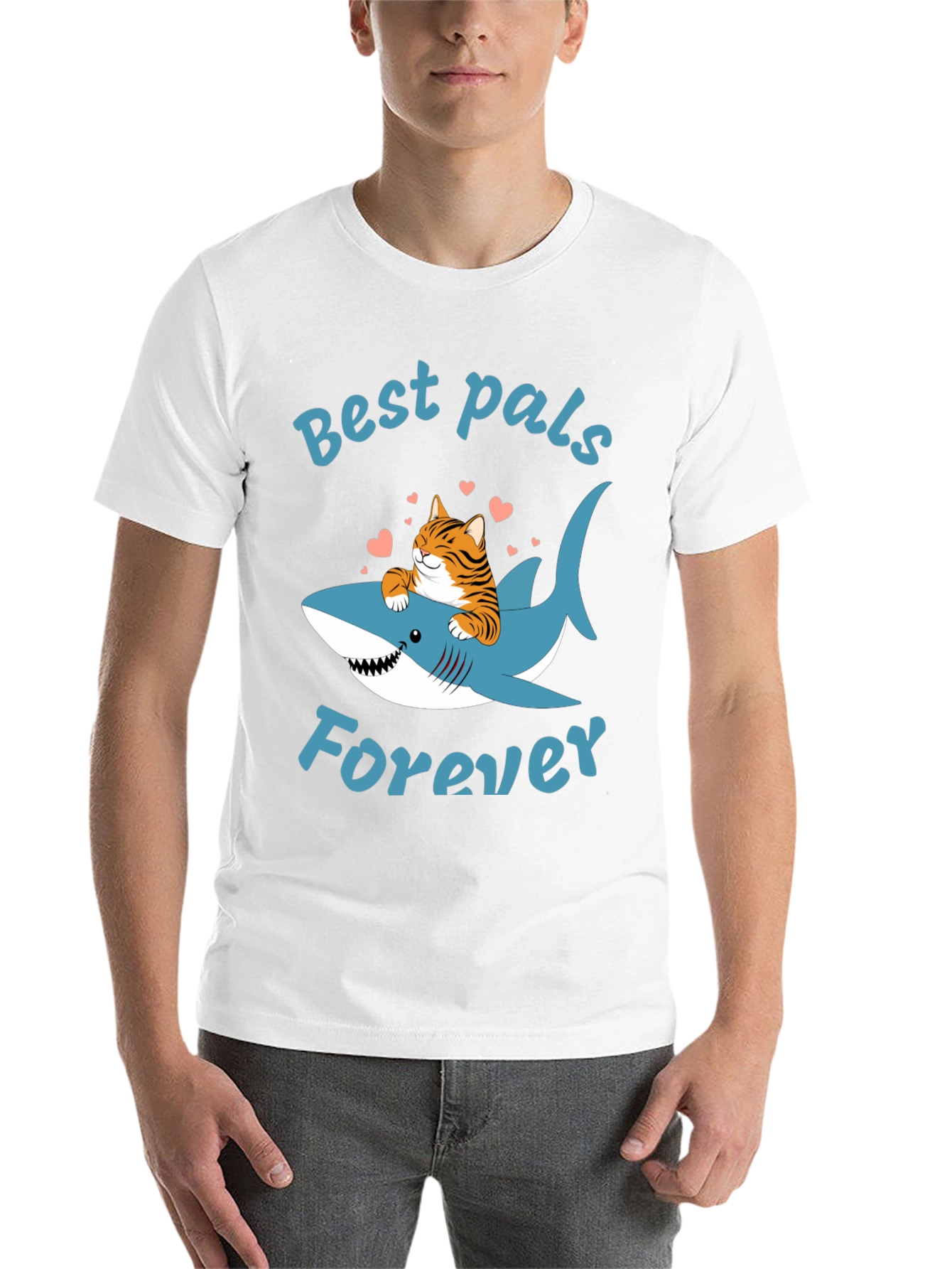 Black Best Pals Forever Graphic Tee view 14