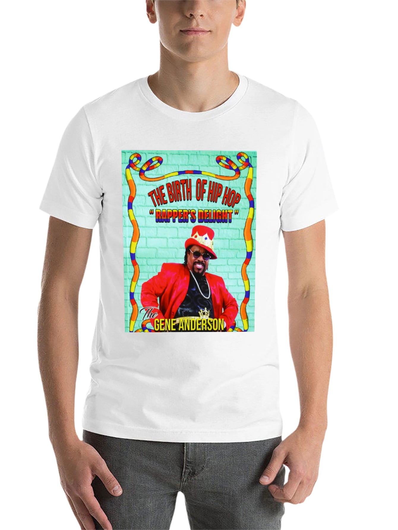 Black Birth of Hip Hop "Rapper's Delight" T-Shirt view 14