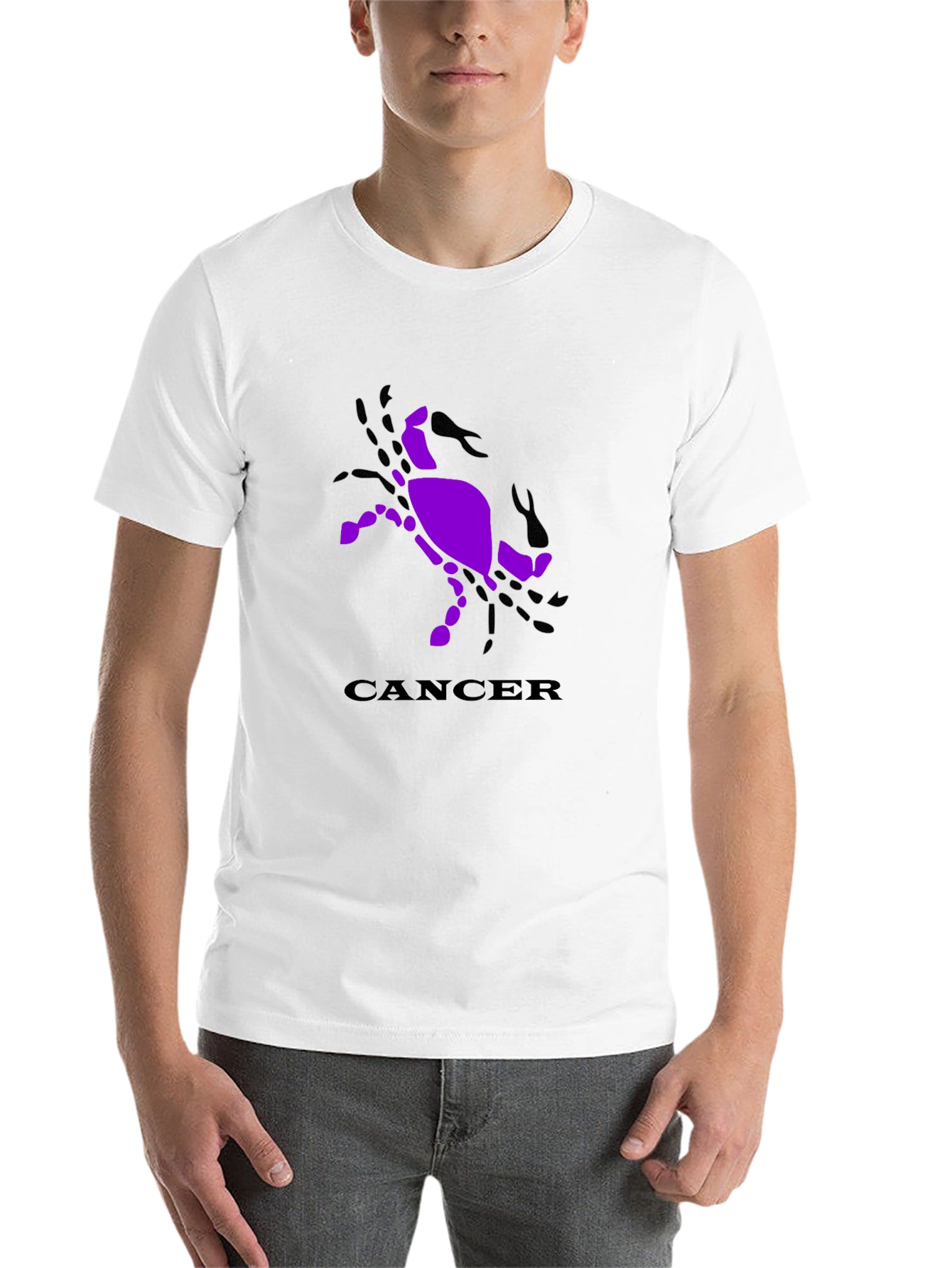 Cancer Zodiac Graphic T-Shirt - 14