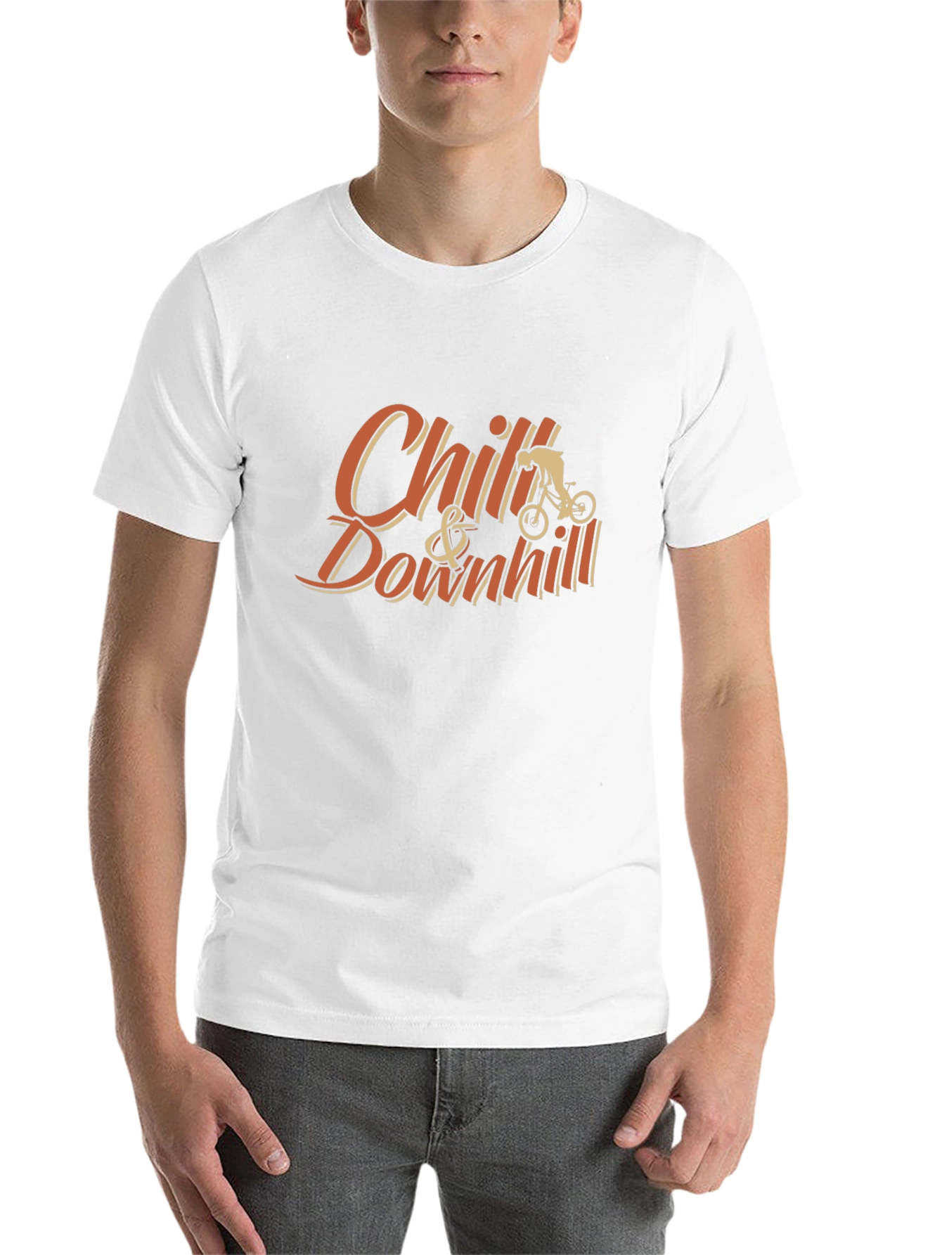 Black Chill & Downhill Black Graphic Tee view 14