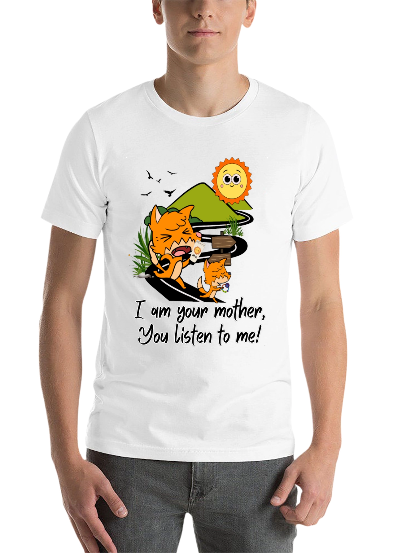 Black Fox Mother T-Shirt - Listen To Me! view 14