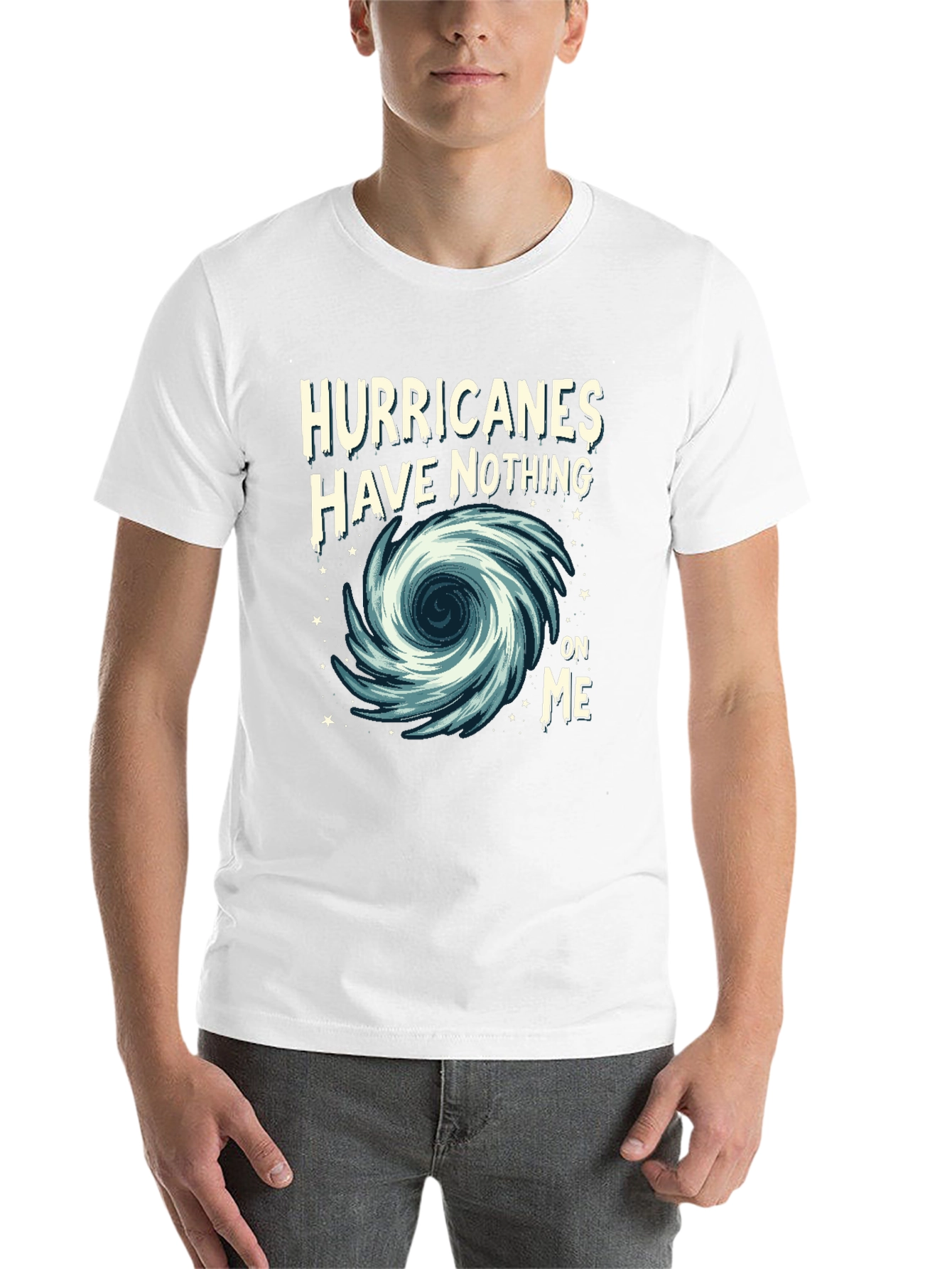 Black Hurricanes Have Nothing On Me Graphic Tee view 14