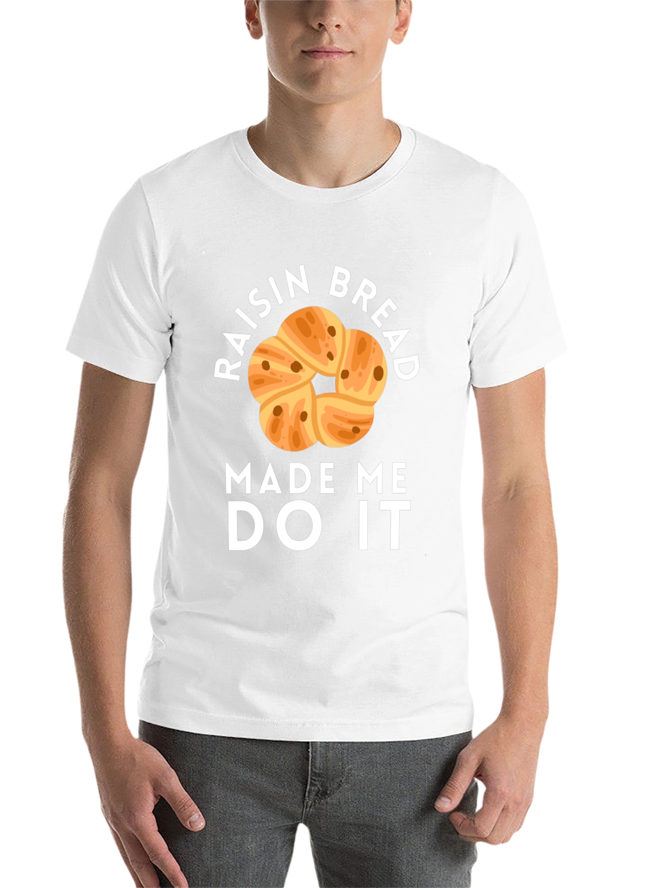 Black Raisin Bread Made Me Do It Graphic Tee view 14