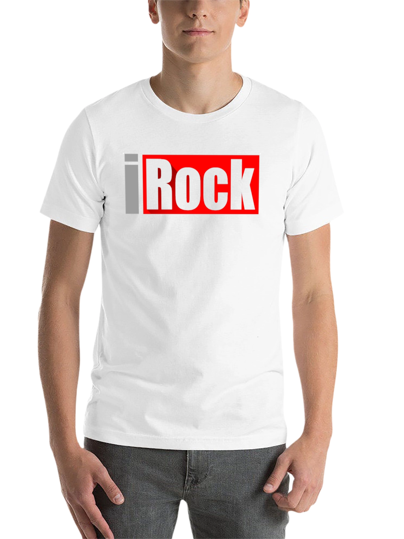 I Rock Graphic T-Shirt - Black - 14
