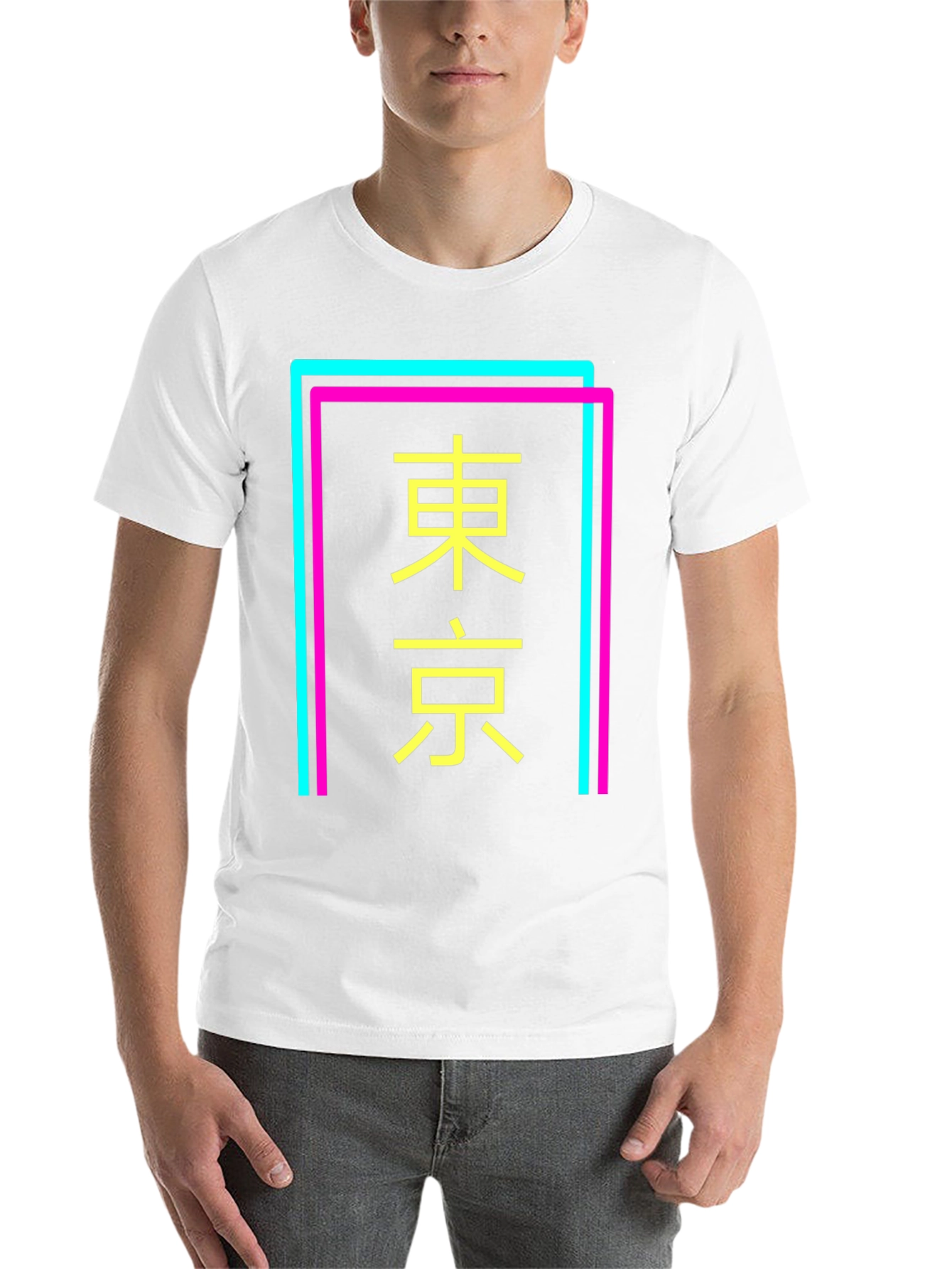 Black Tokyo Graphic Tee - Neon Pop view 14