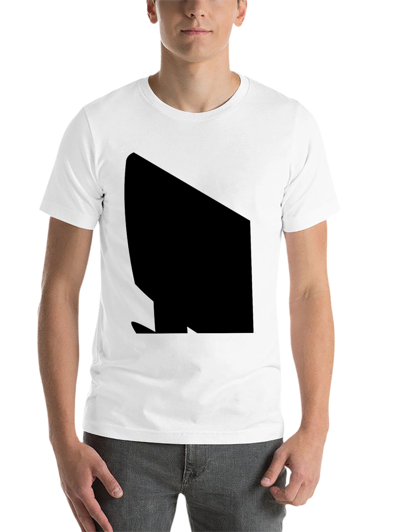 Black Black Casual T-Shirt view 14