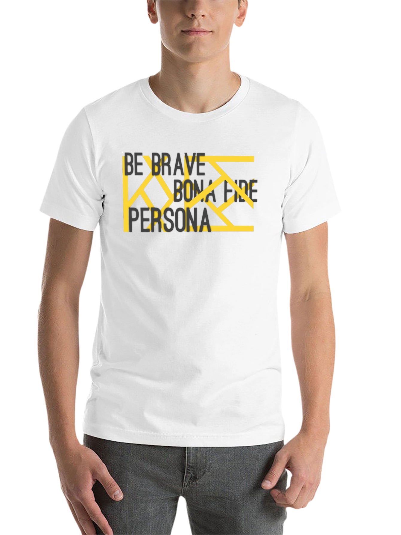 Black Be Brave Graphic T-Shirt view 14