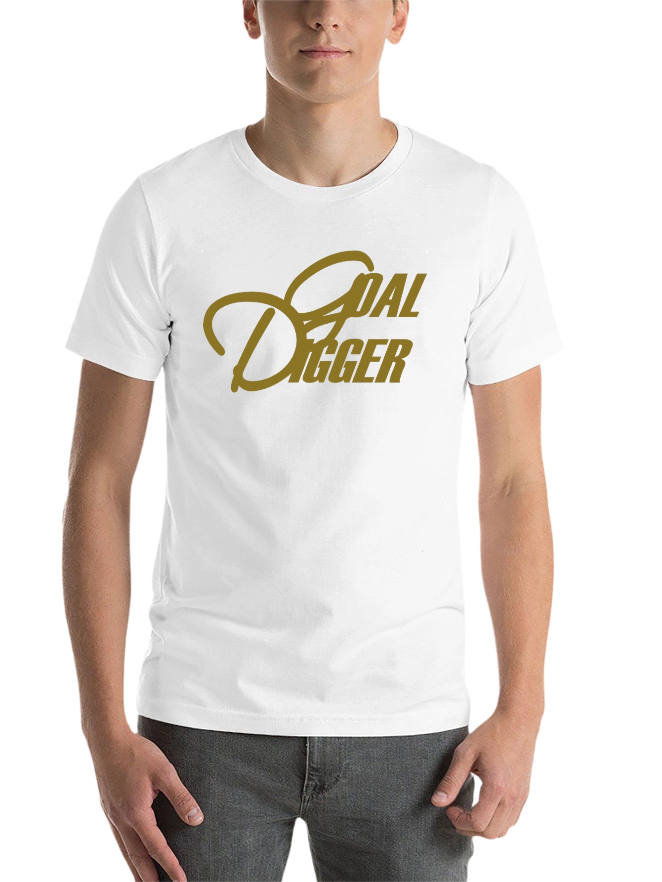 Black Goal Digger Graphic Tee - Black T-Shirt view 14