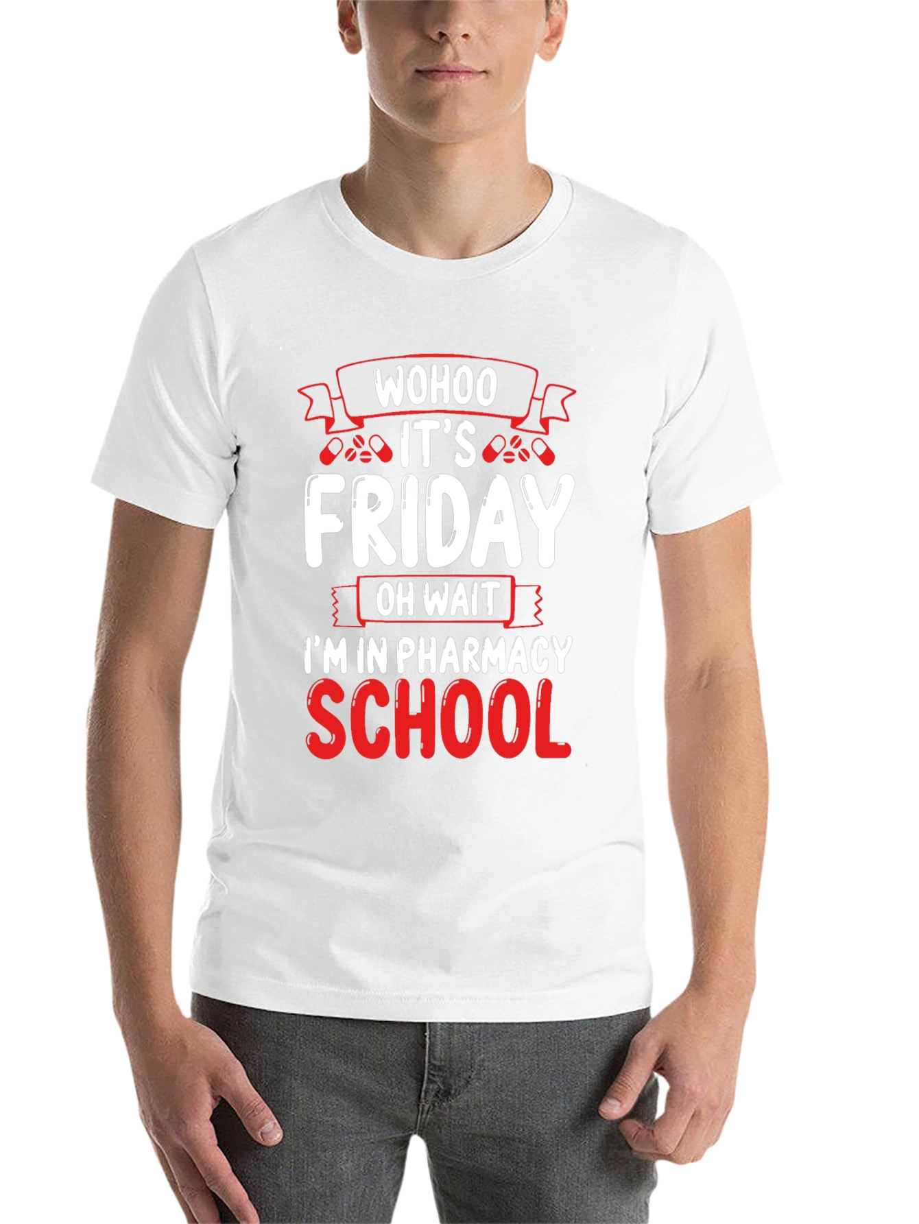 Black Pharmacy School Friday T-Shirt view 14