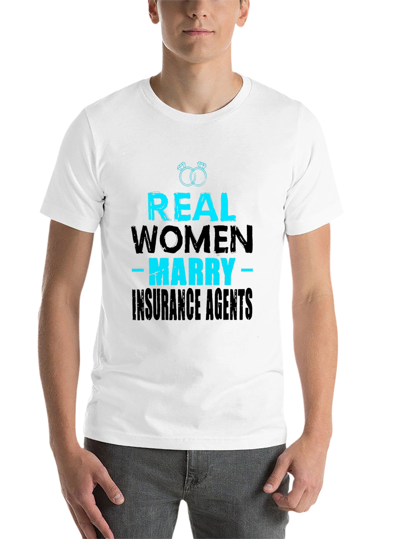 Black Real Women Marry Insurance Agents T-Shirt view 14