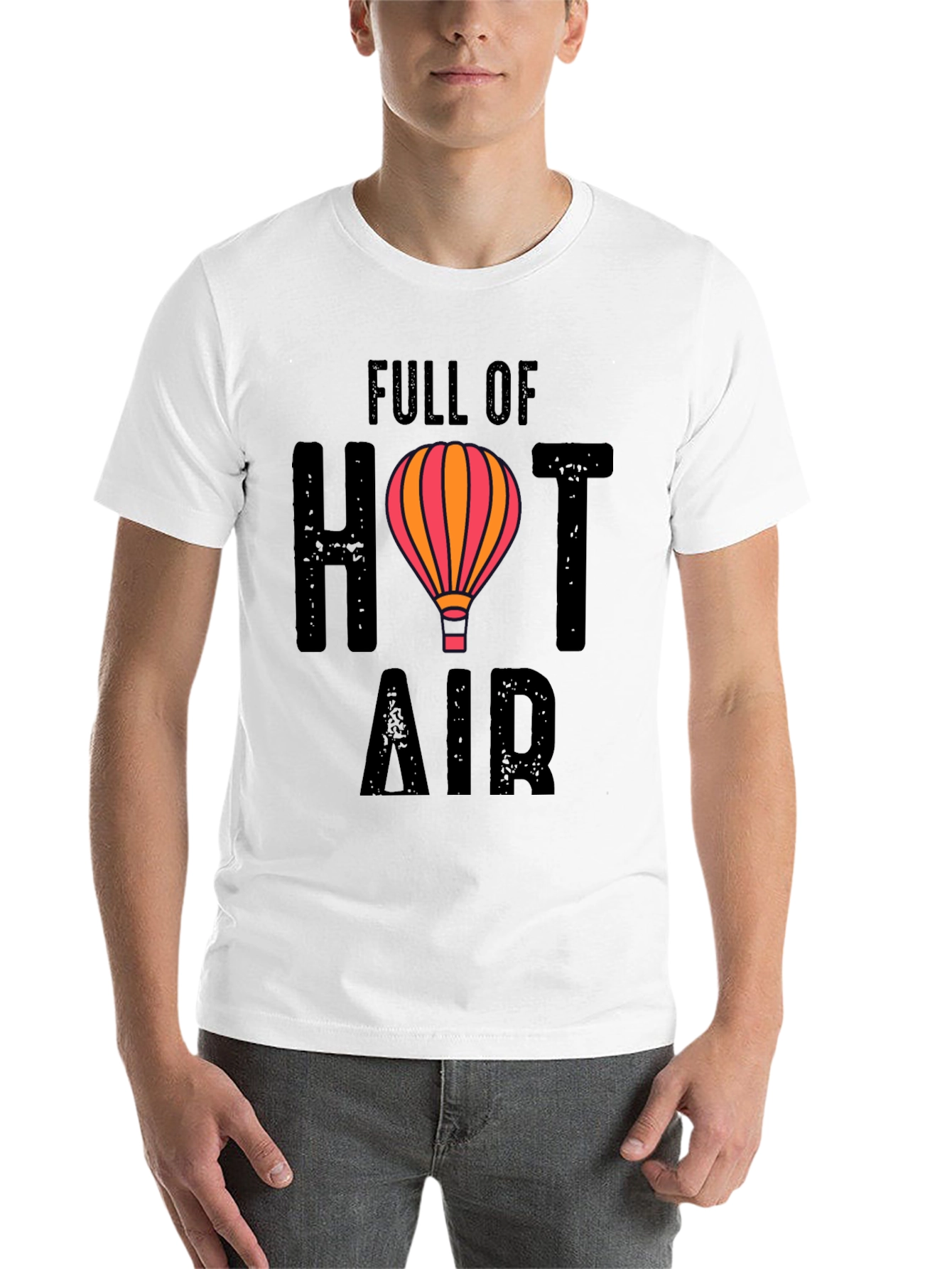 Black Full of Hot Air Graphic Tee view 14