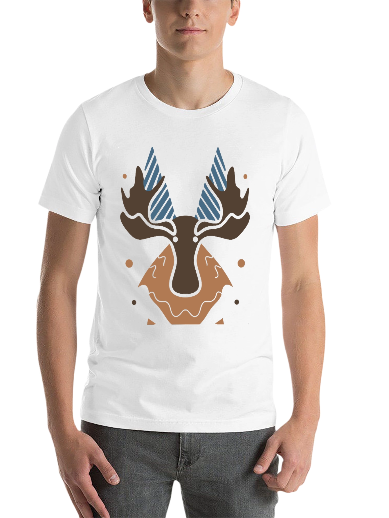 Black Moose Graphic Tee - Unique Design view 14
