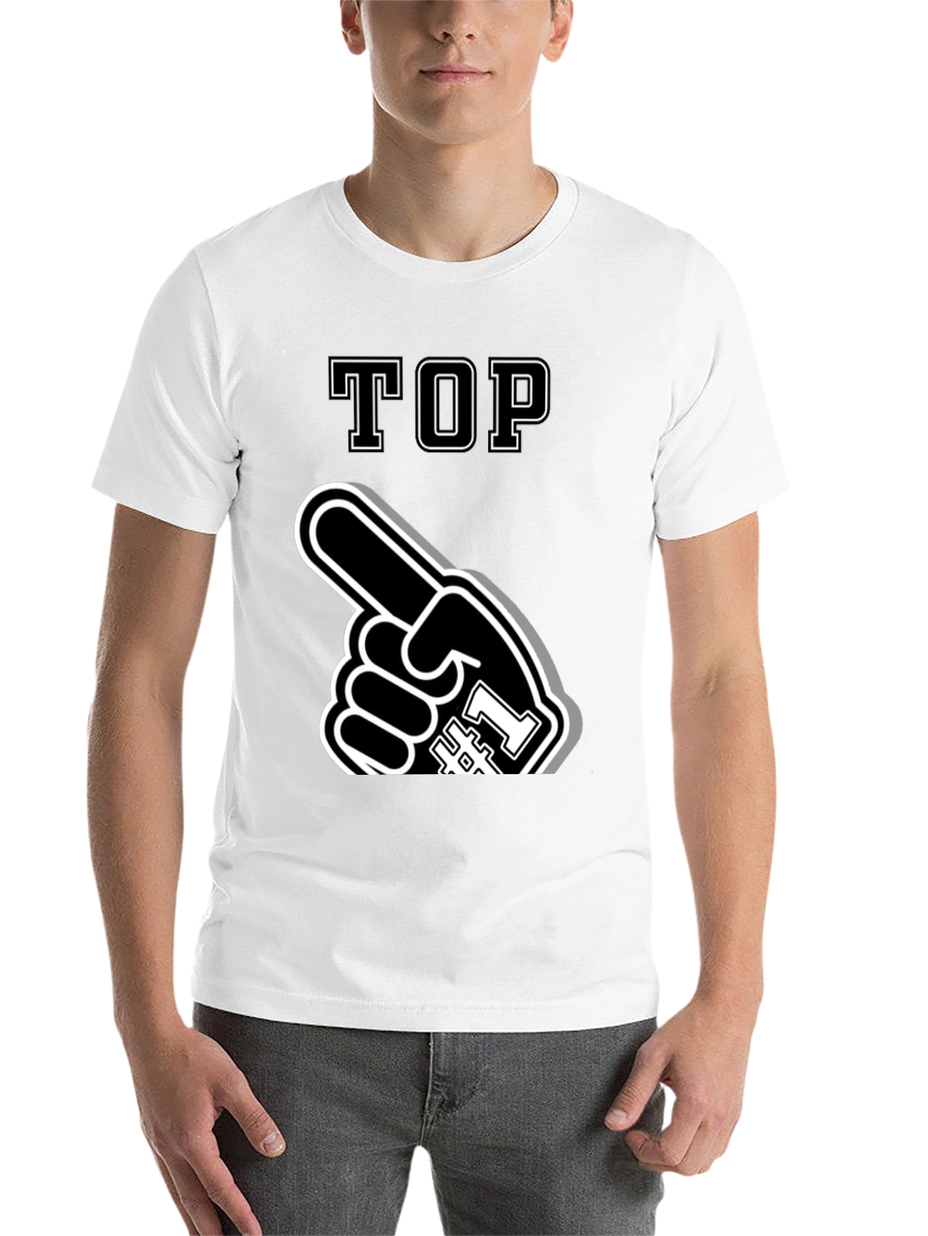 Black Top #1 Fan T-Shirt - Novelty Apparel view 14