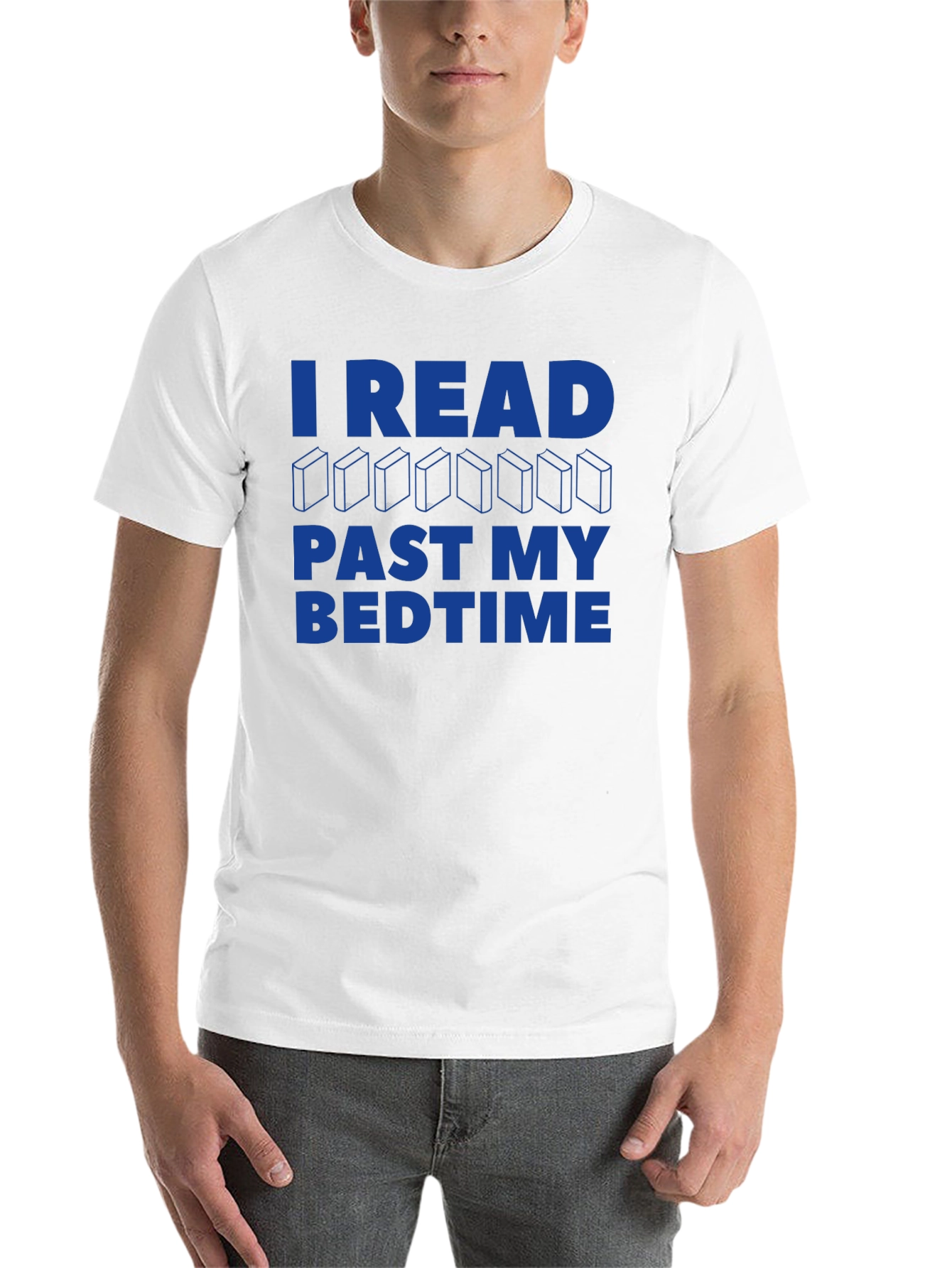 Black I Read Past My Bedtime Graphic Tee view 14