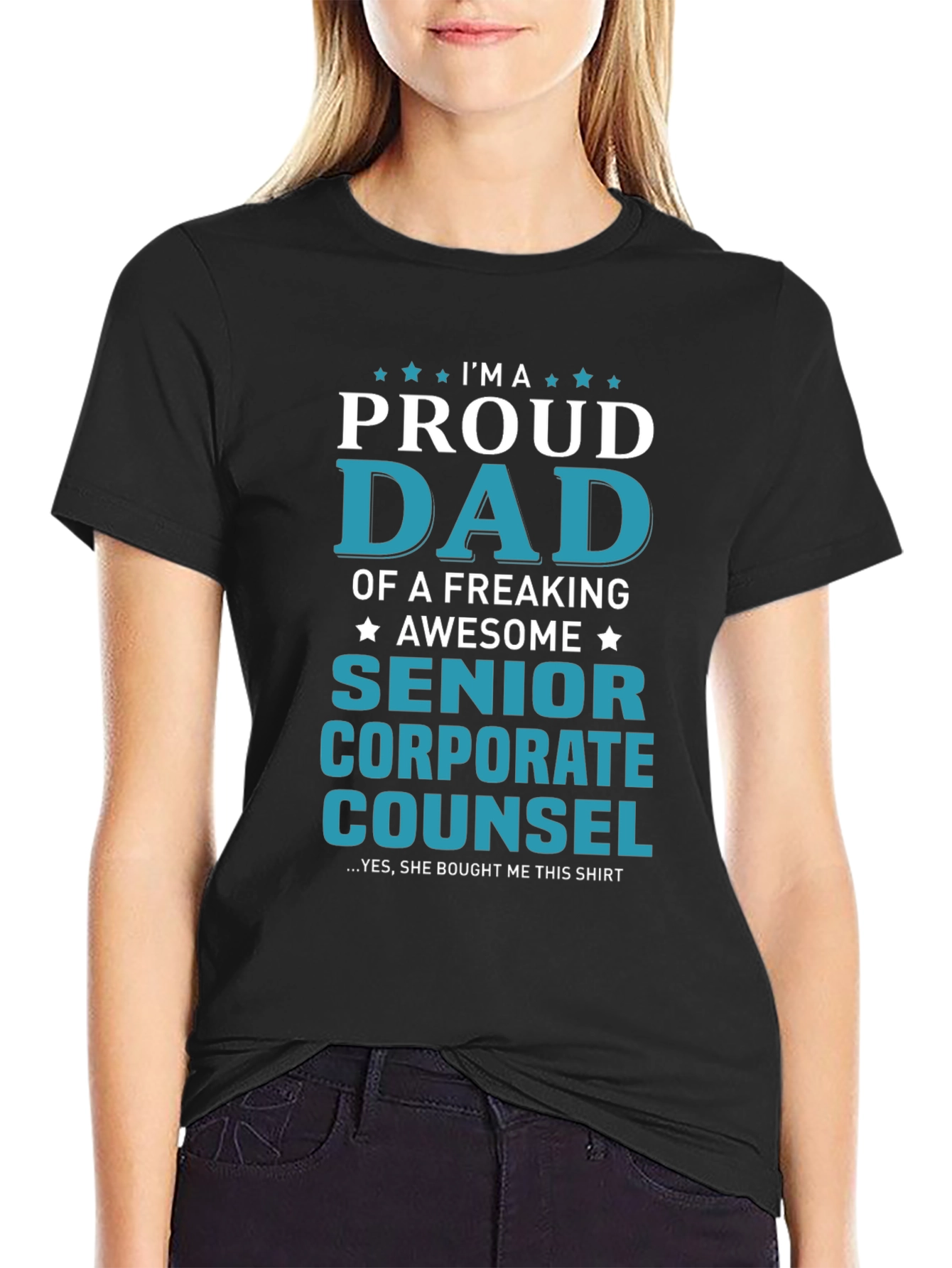 Proud Senior Corporate Counsel Dad T-Shirt - 2