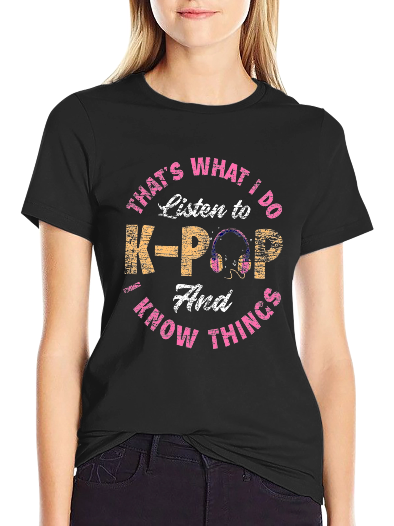 K-POP Listen and Know Things T-Shirt - 2