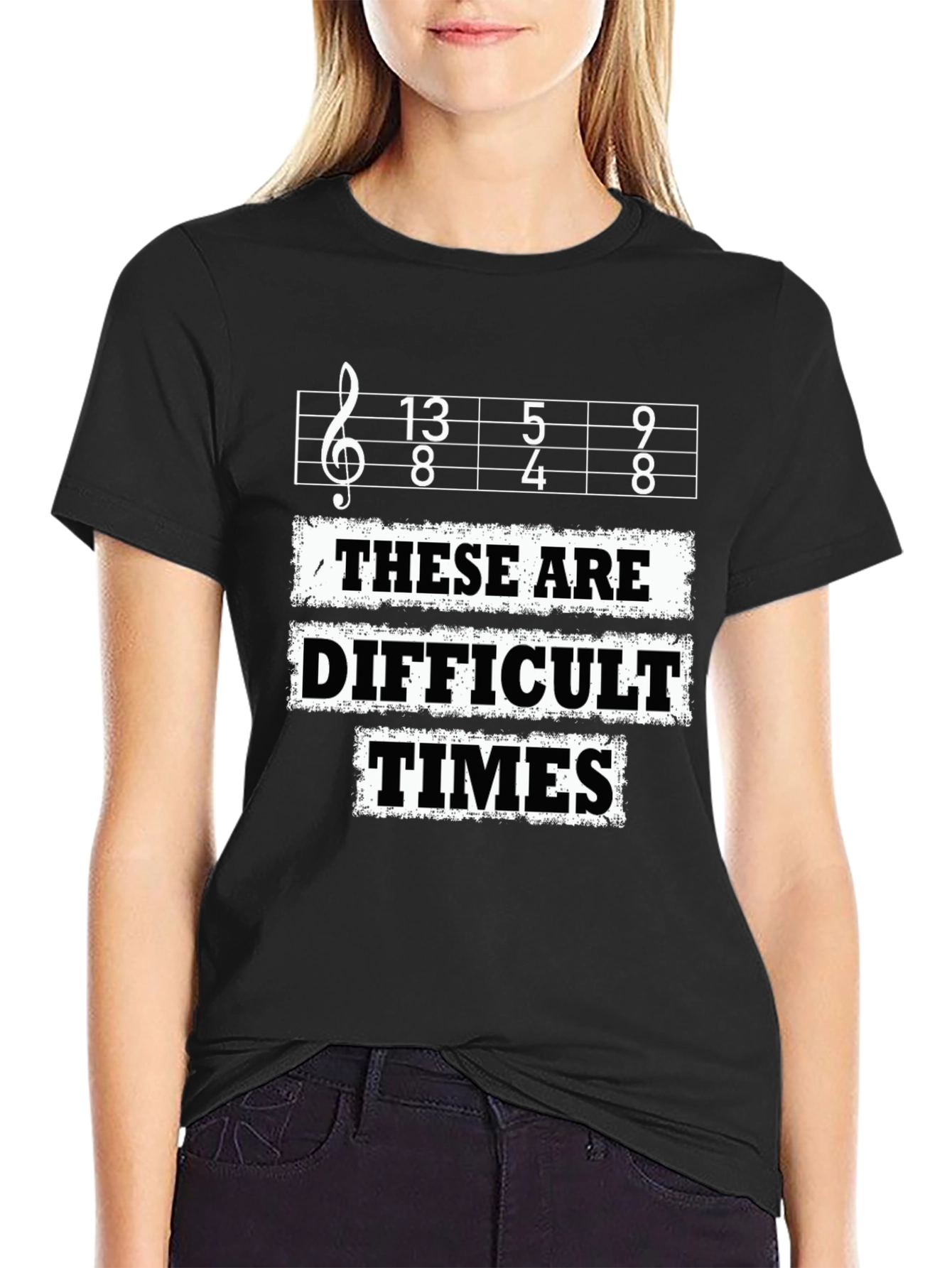 Difficult Times T-Shirt - Music Lover Tee - 2