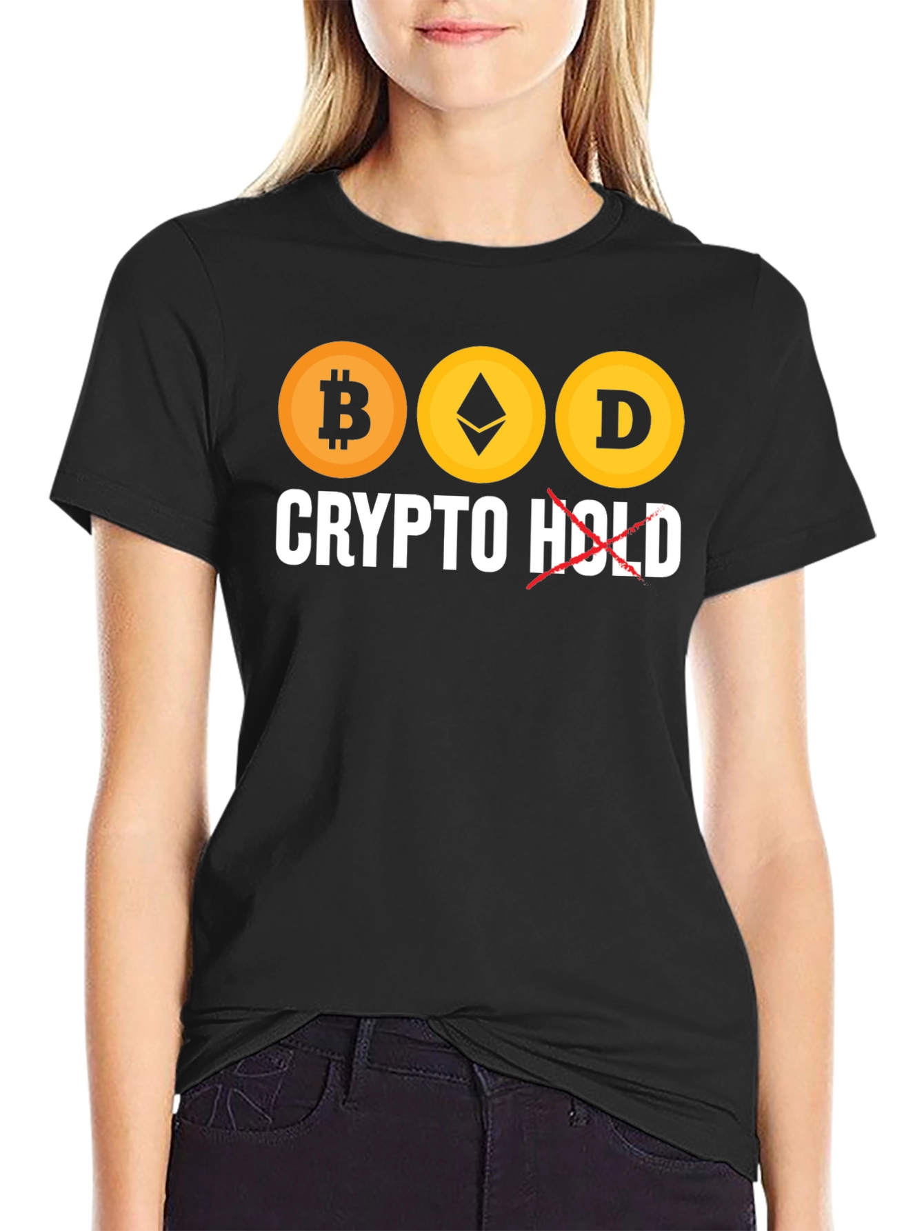 Camiseta crypto com (95) foto