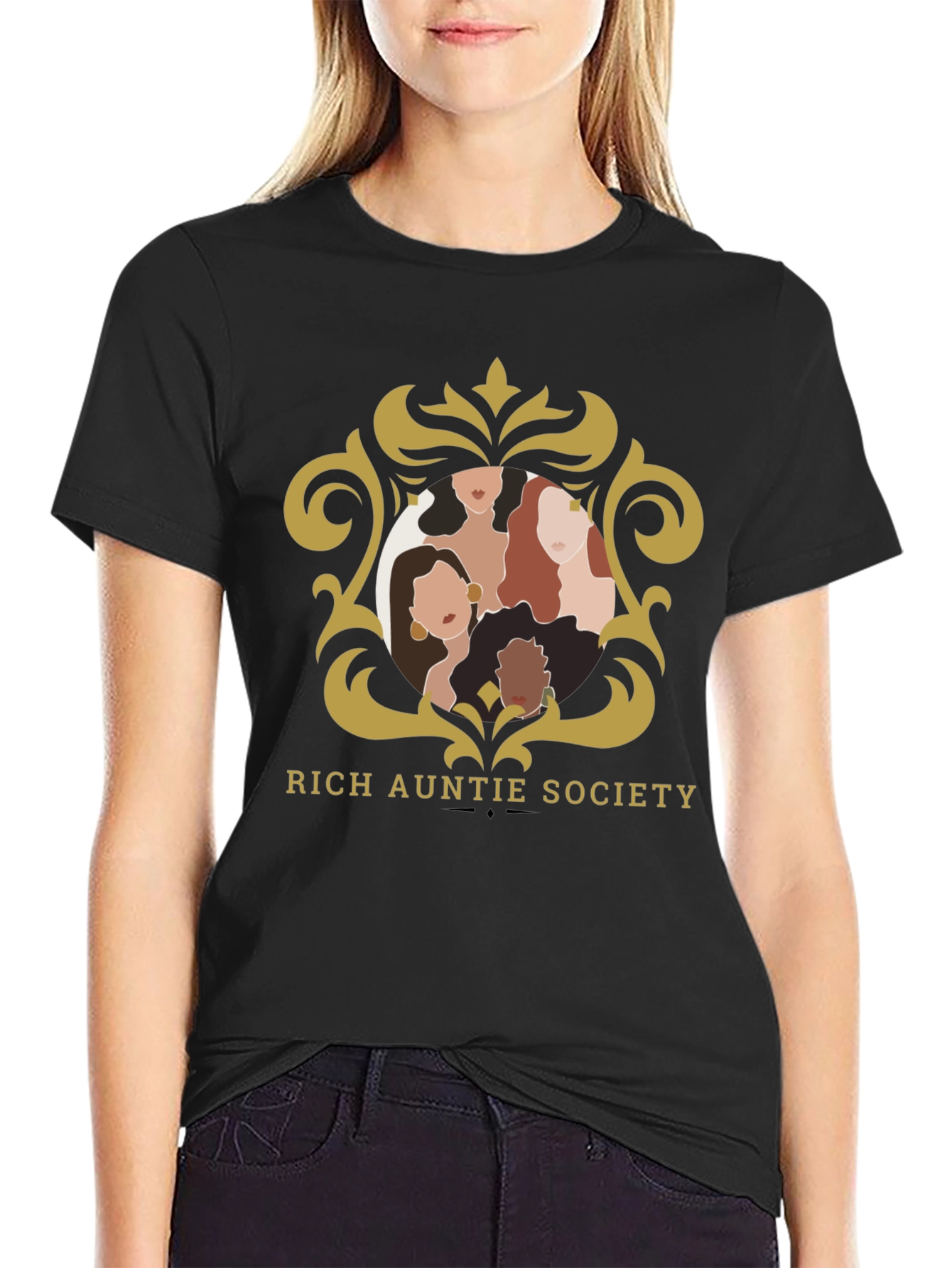 Rich Auntie Society Graphic Tee - 2