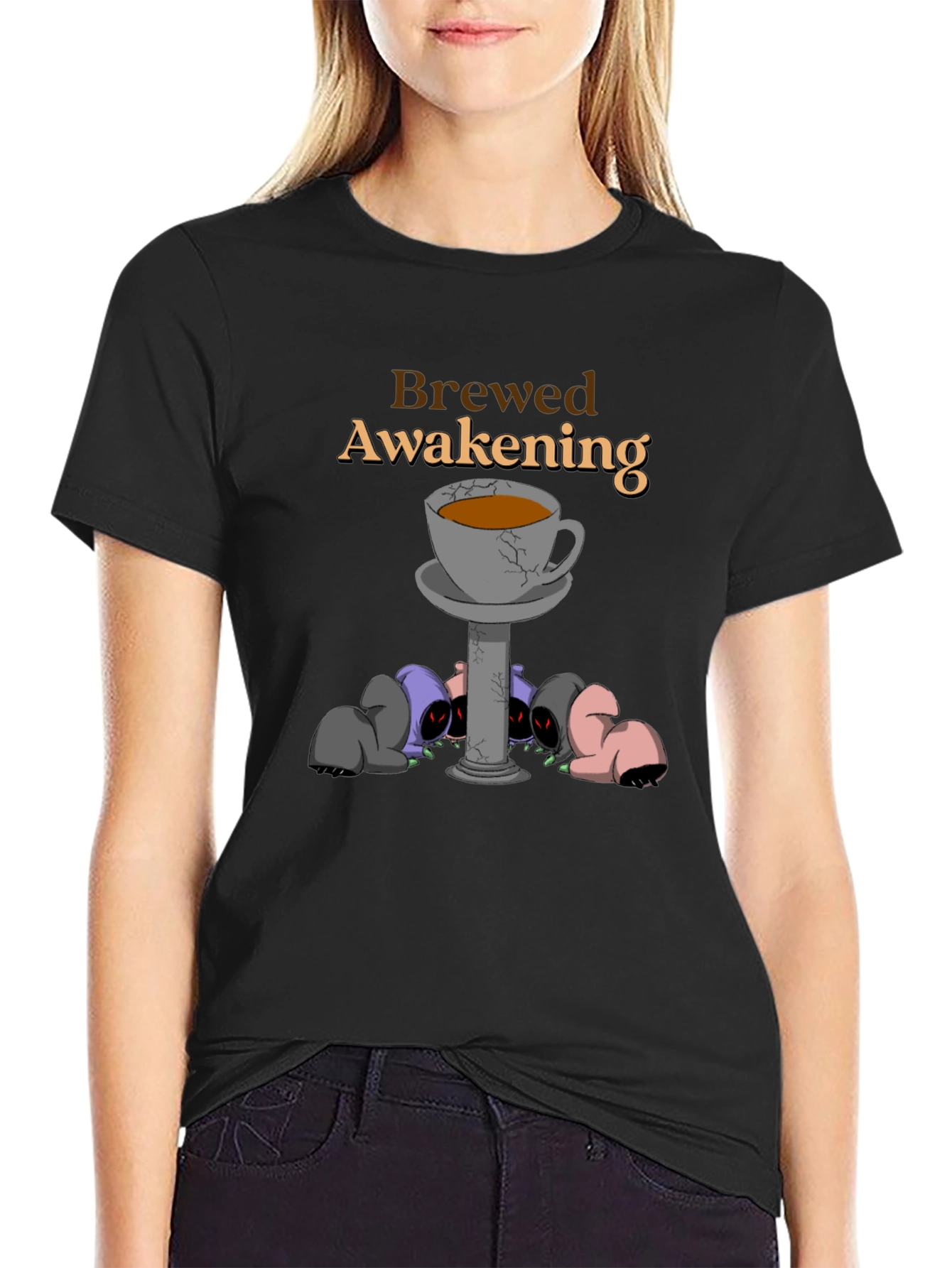 Black Brewed Awakening Graphic Tee view 2