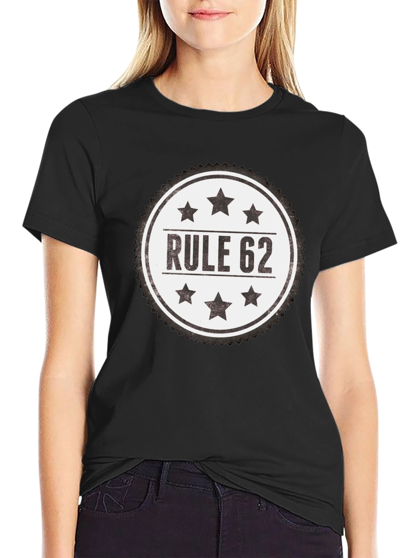 Black Rule 62 Graphic T-Shirt - Relaxed Fit view 2
