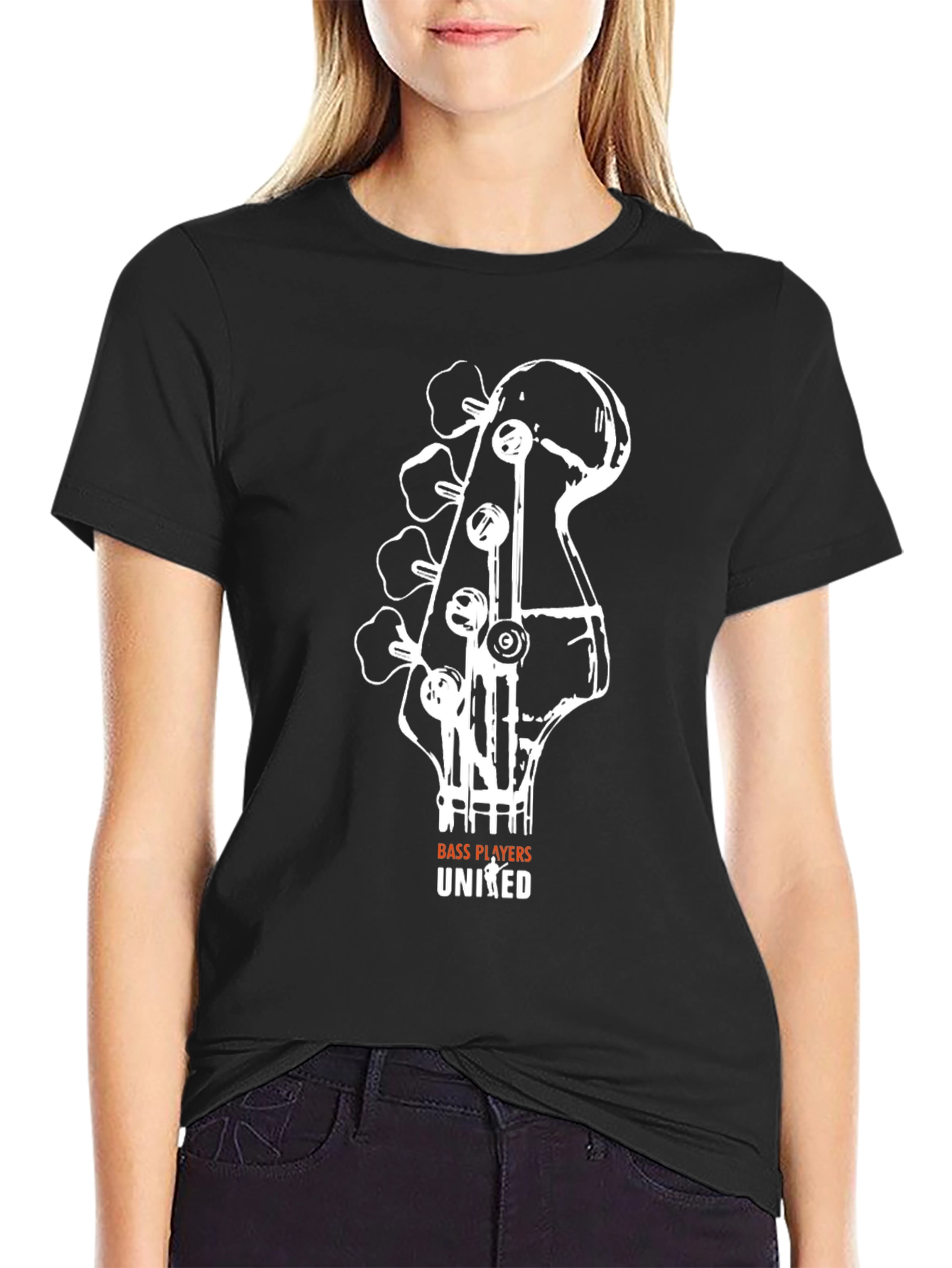 Black Bass Players United Black T-Shirt view 2