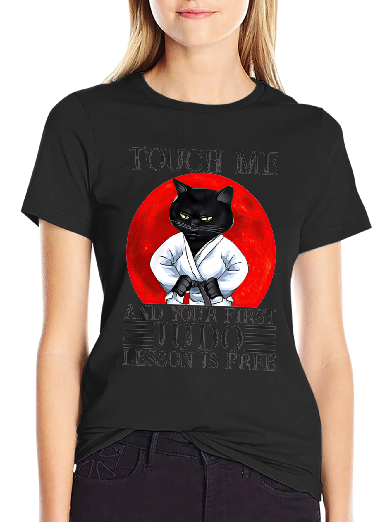 Funny Judo Cat T-Shirt - 2