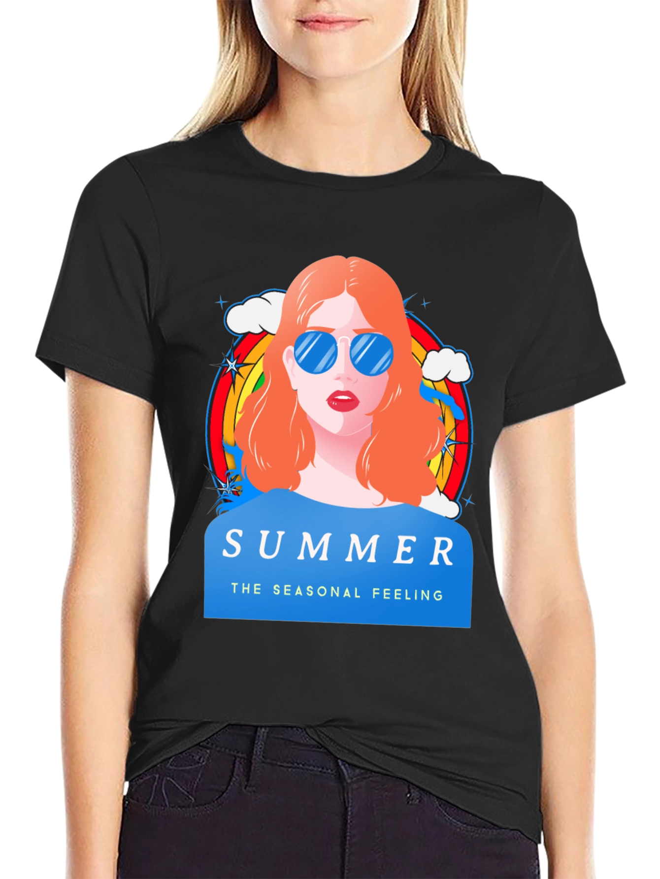 Summer Feeling Graphic T-Shirt - 2