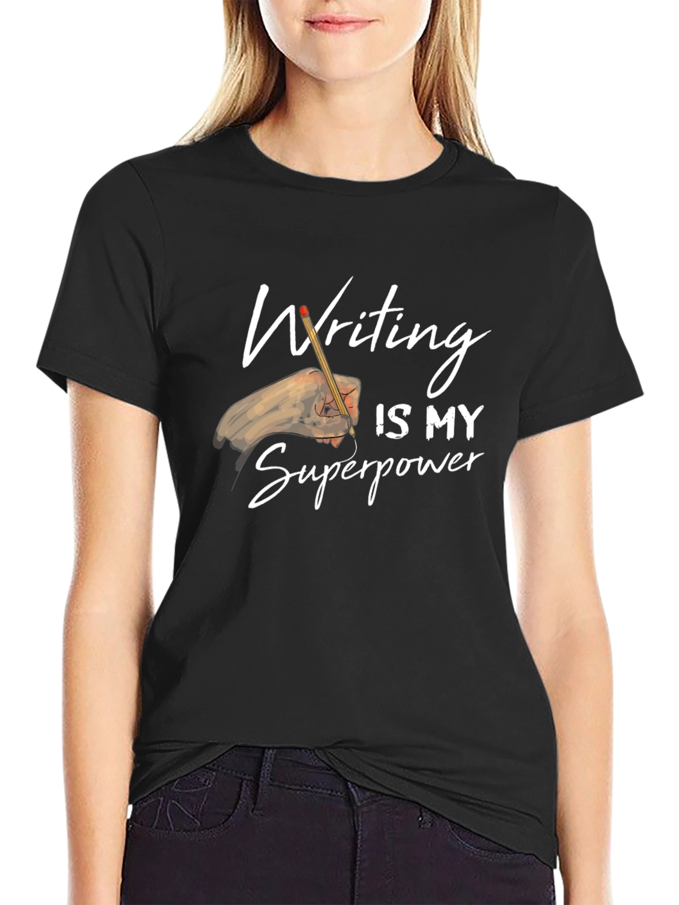 Writing Is My Superpower T-Shirt - 2