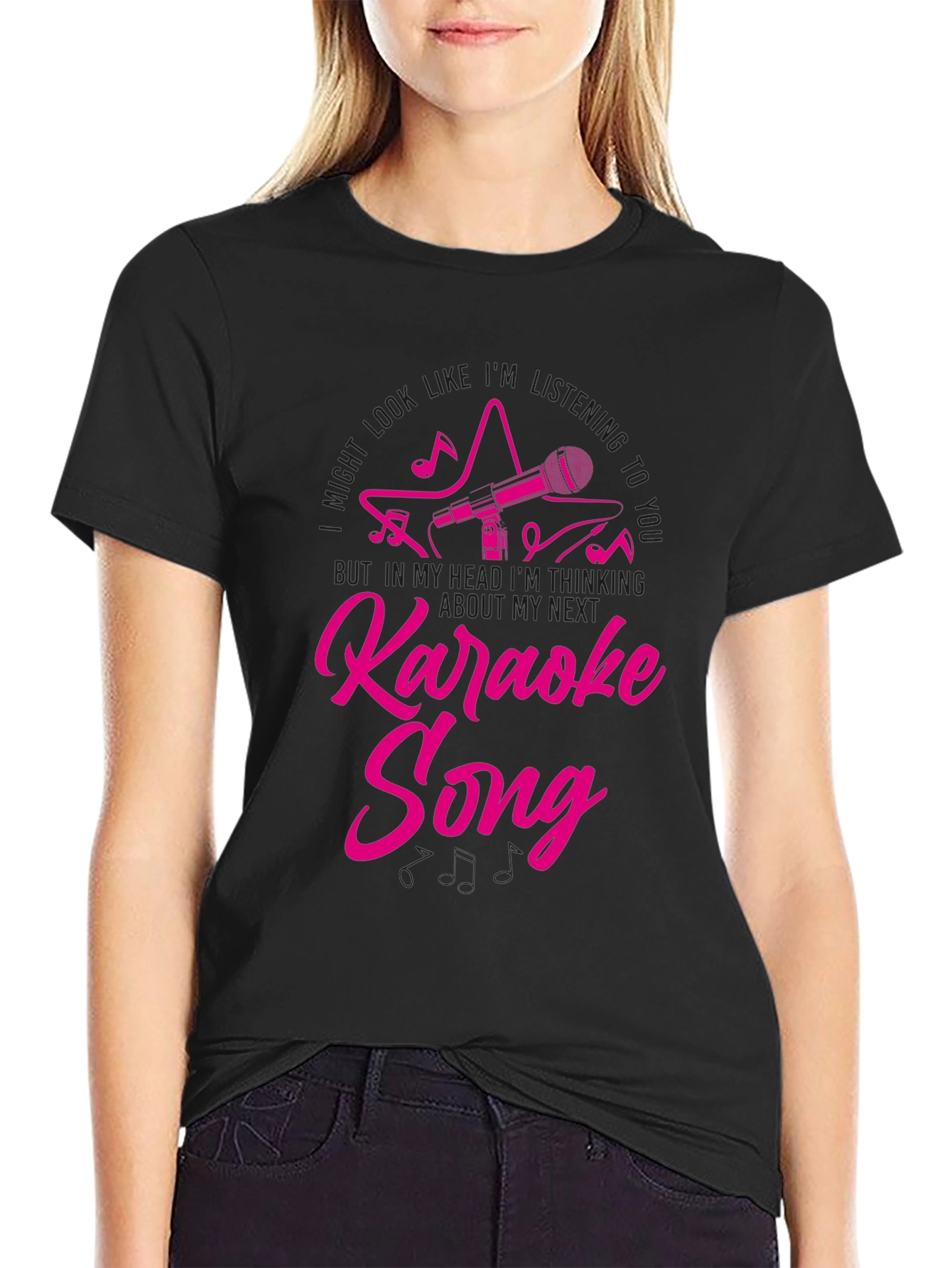 Karaoke Song T-Shirt - Fun Graphic Tee - 2
