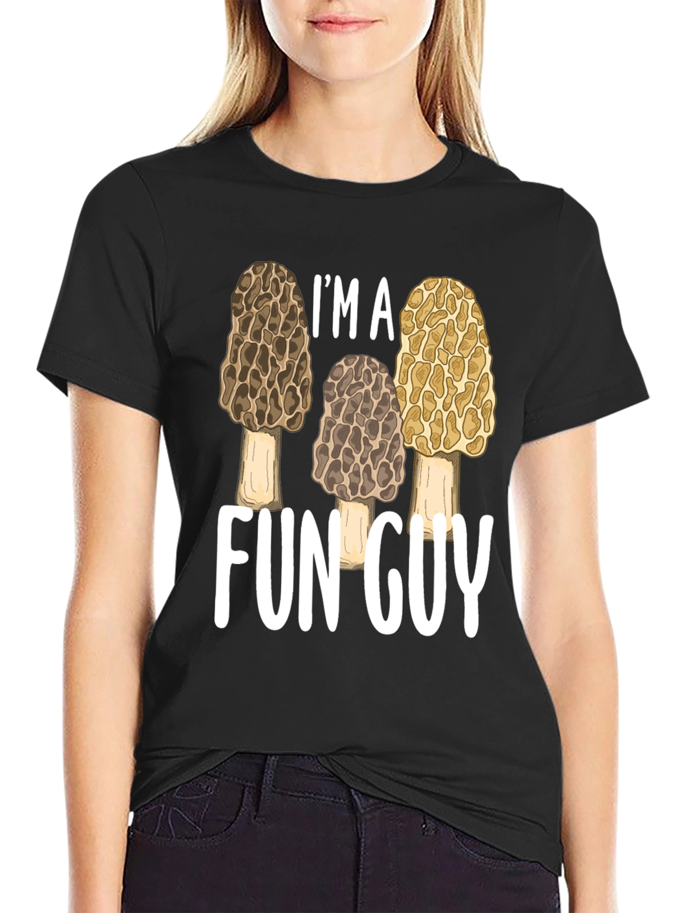 Black Fun Guy Graphic Tee view 2