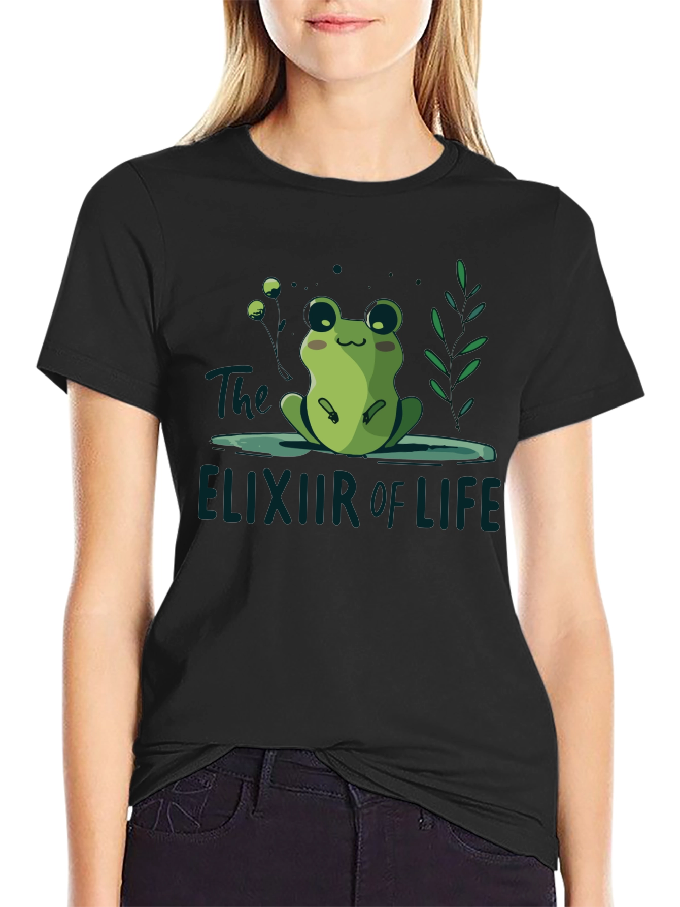Black Frog Elixir of Life Graphic Tee - Relaxed Fit view 2