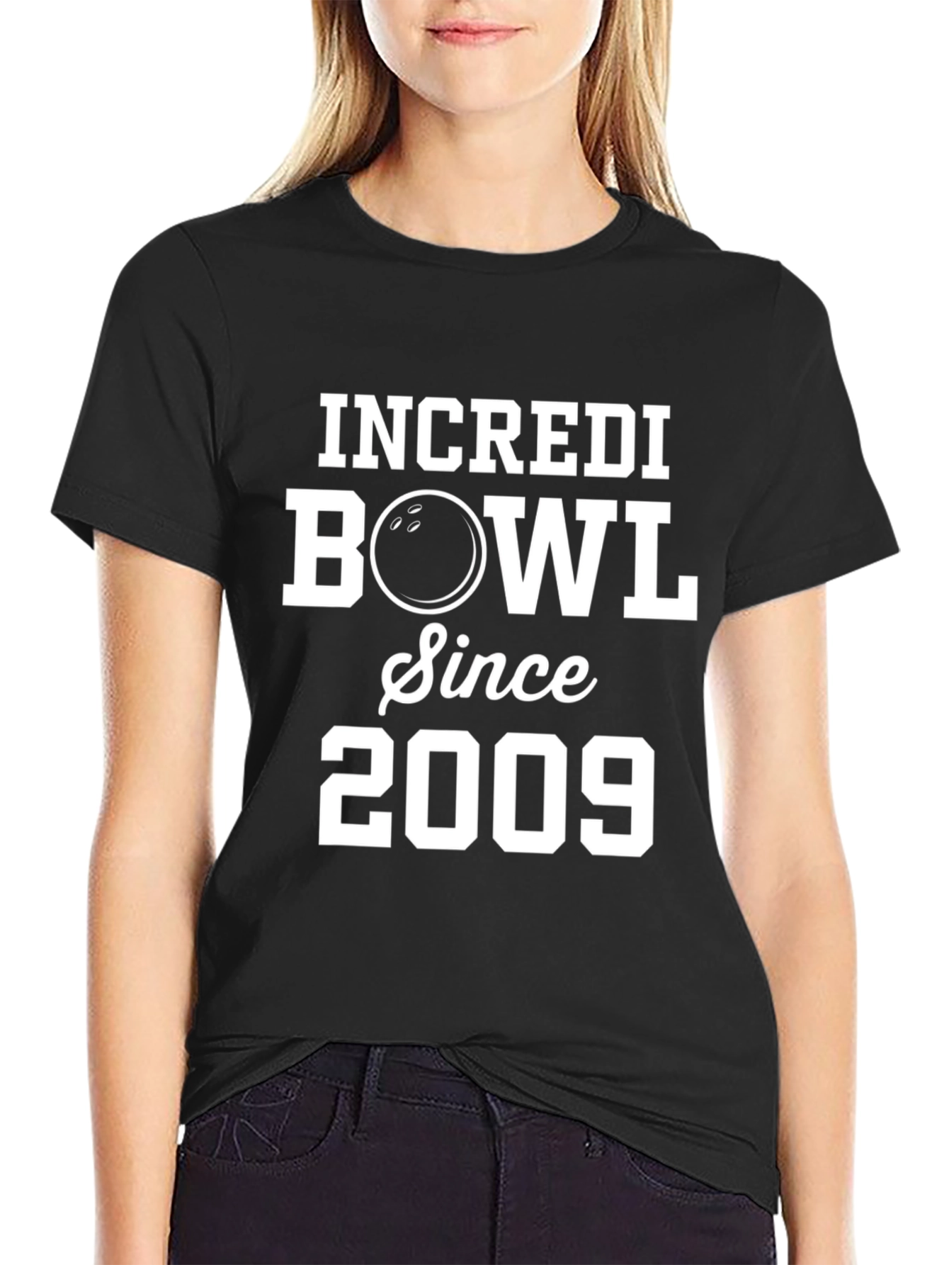 Black IncrediBowl Since 2009 T-Shirt view 2