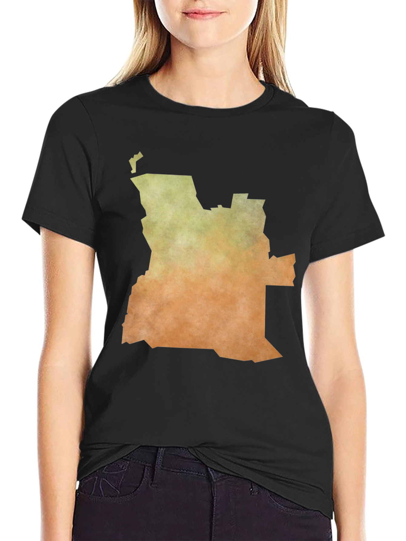Angola Map Graphic Tee - Stylish Africa Pride Shirt - 2