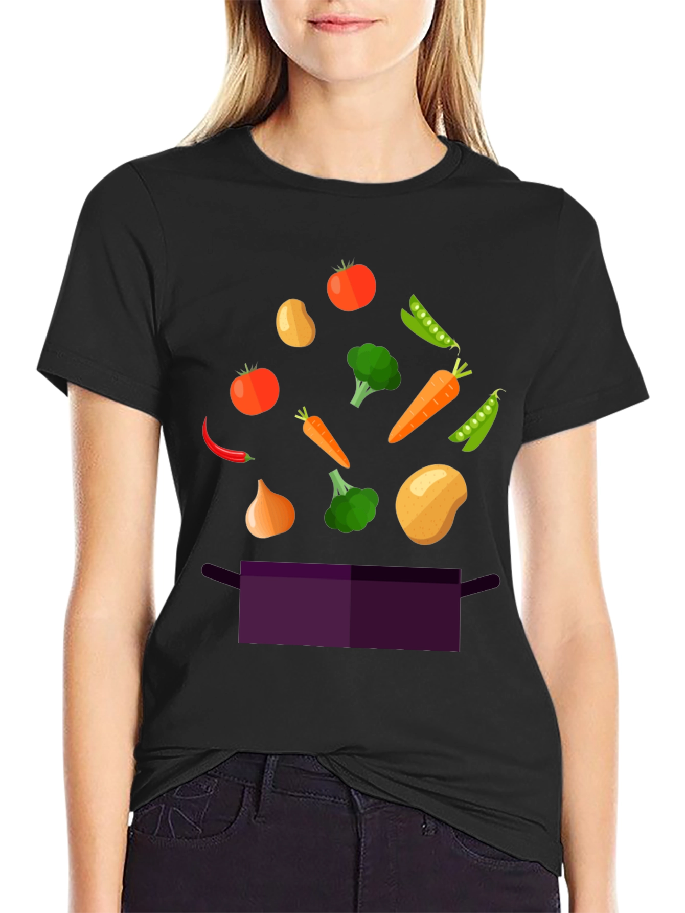 Chef's Garden T-Shirt - Black - 2