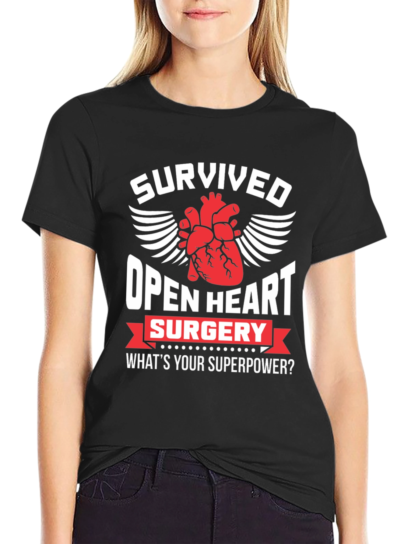 Open Heart Surgery Survivor T-Shirt - 2