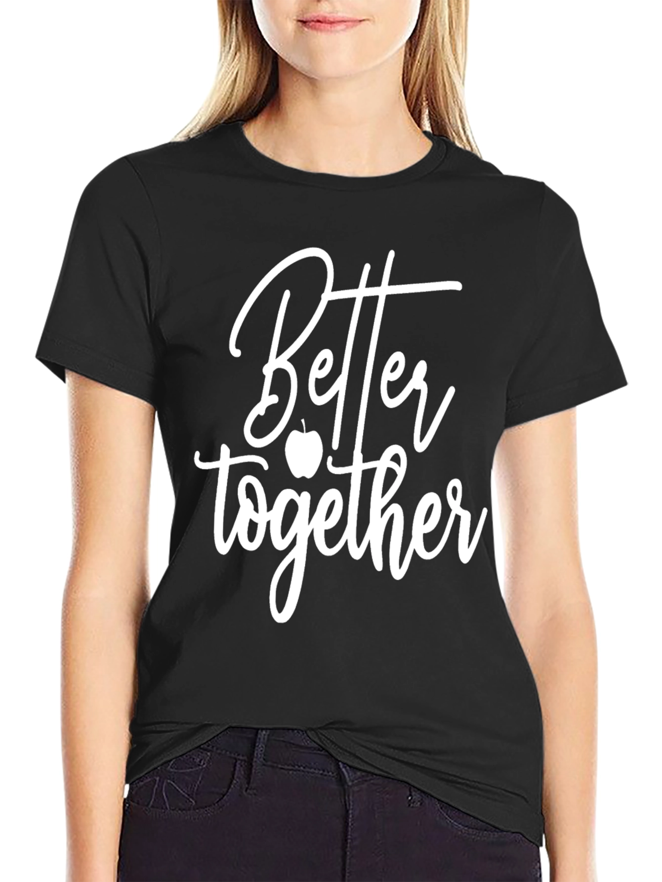 Black Better Together Graphic Tee view 2