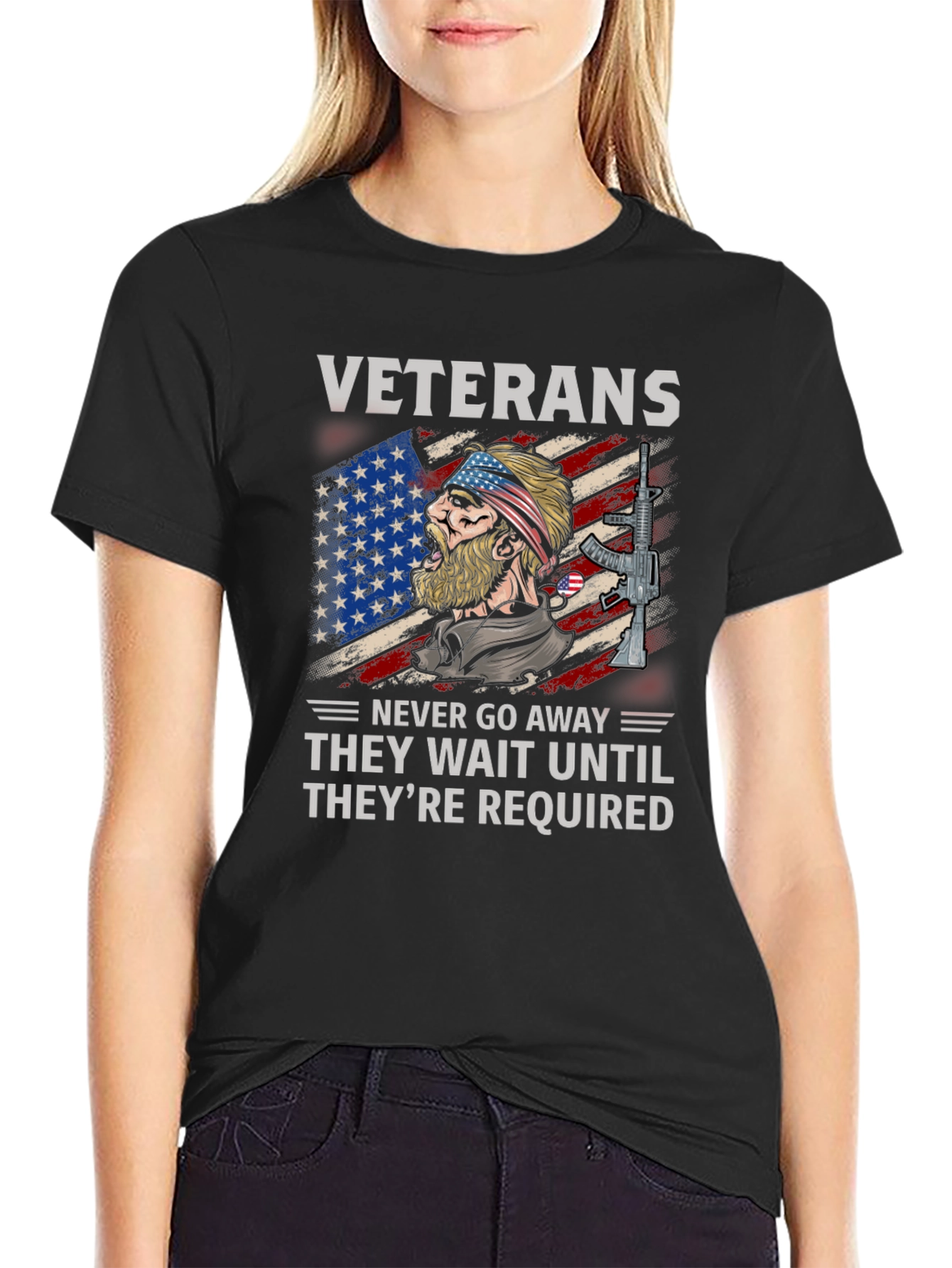Veterans Never Go Away T-Shirt - 2