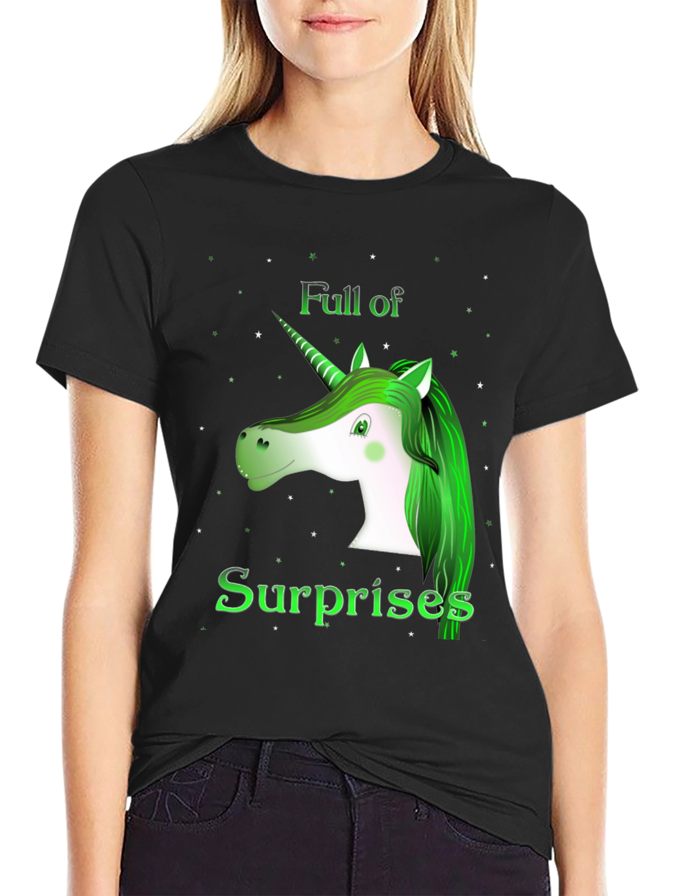 Black Unicorn "Full of Surprises" Graphic Tee view 2