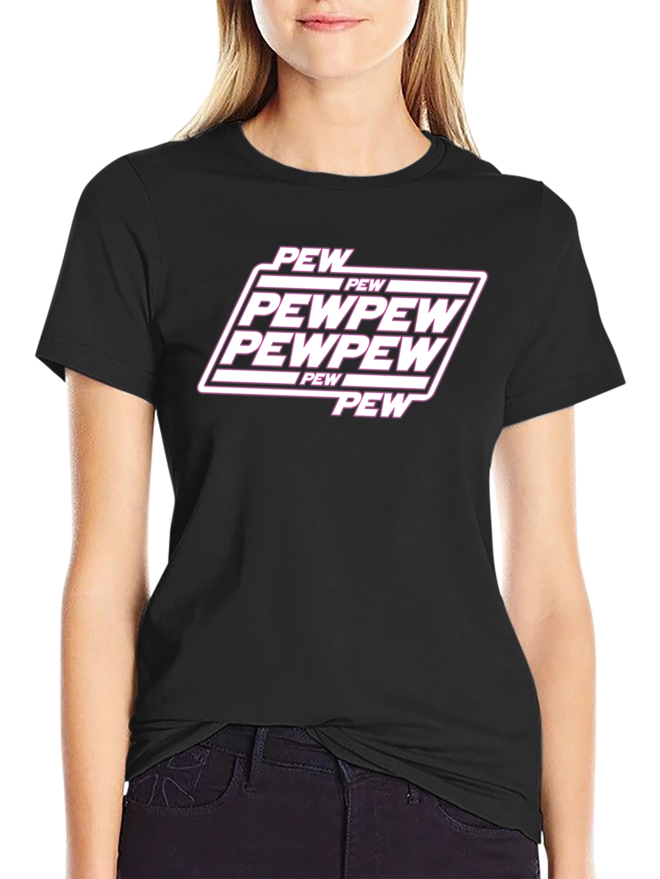 Pew Pew T-Shirt - Gaming Style Tee - 2