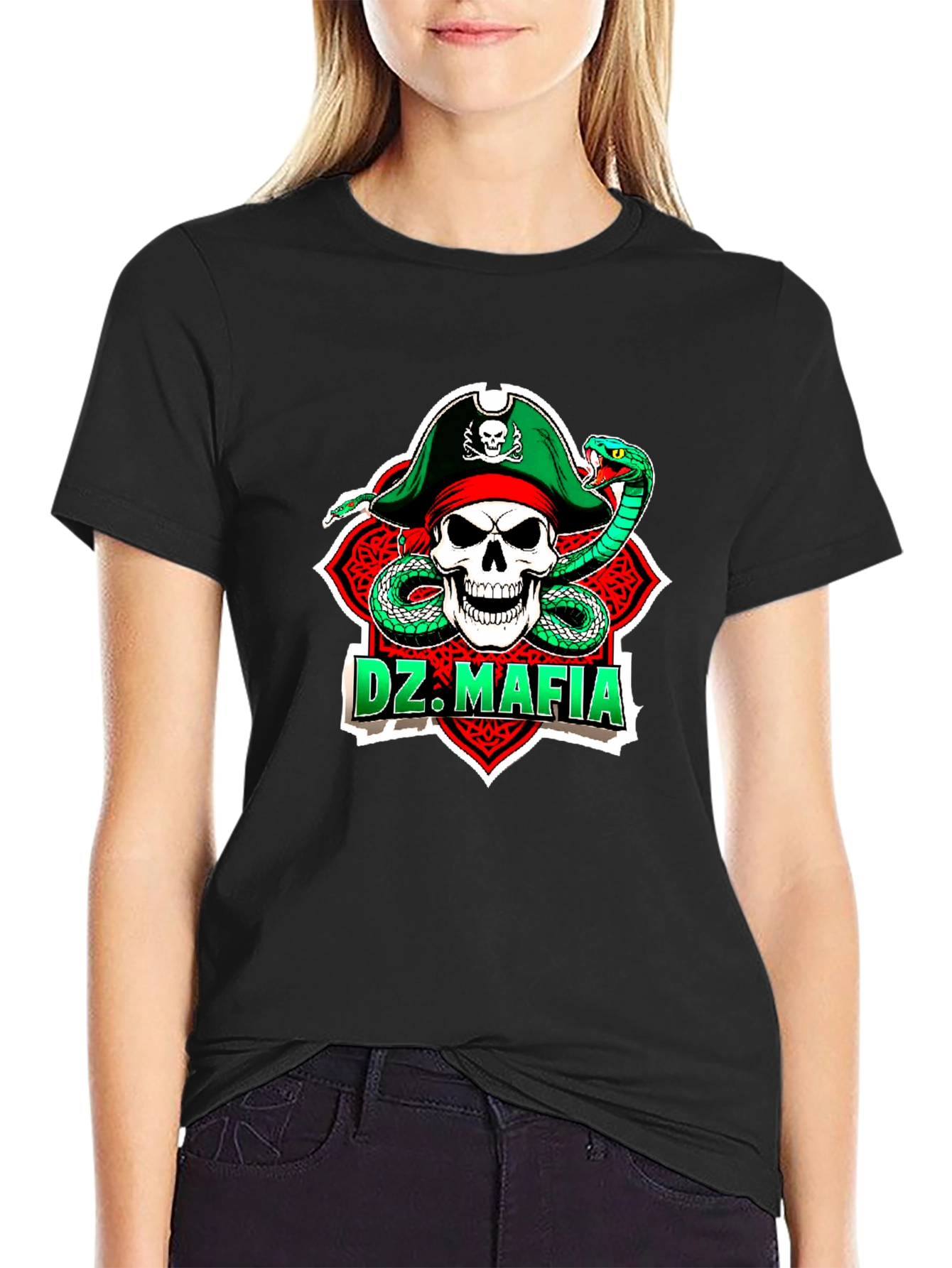 DZ Mafia Skull Pirate T-Shirt - 2