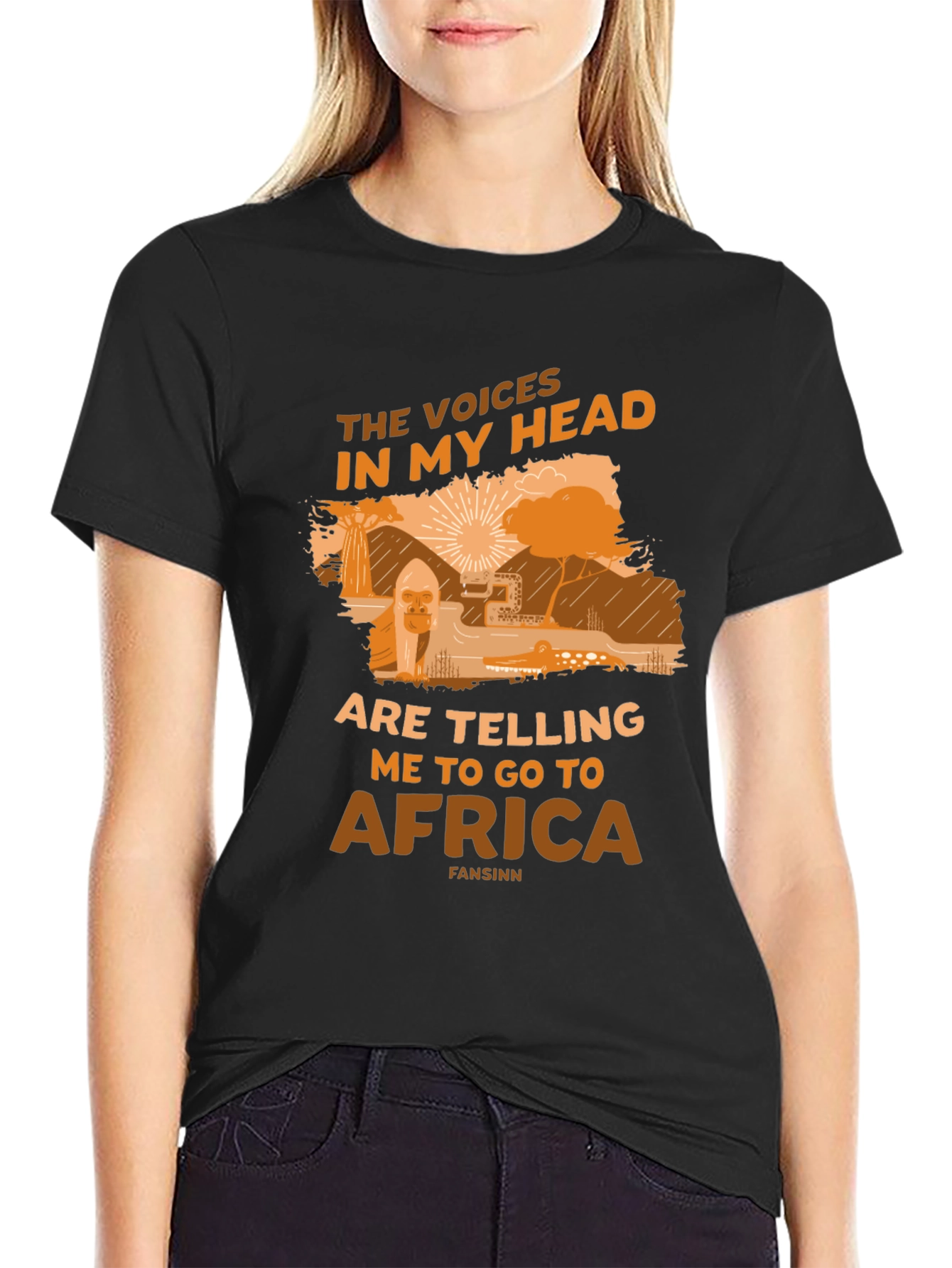 Africa Calling Graphic T-Shirt - 2
