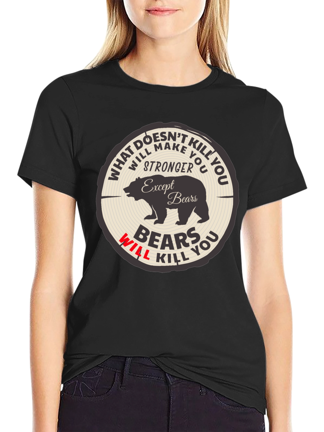 Black Bears Will Kill You Graphic Tee view 2