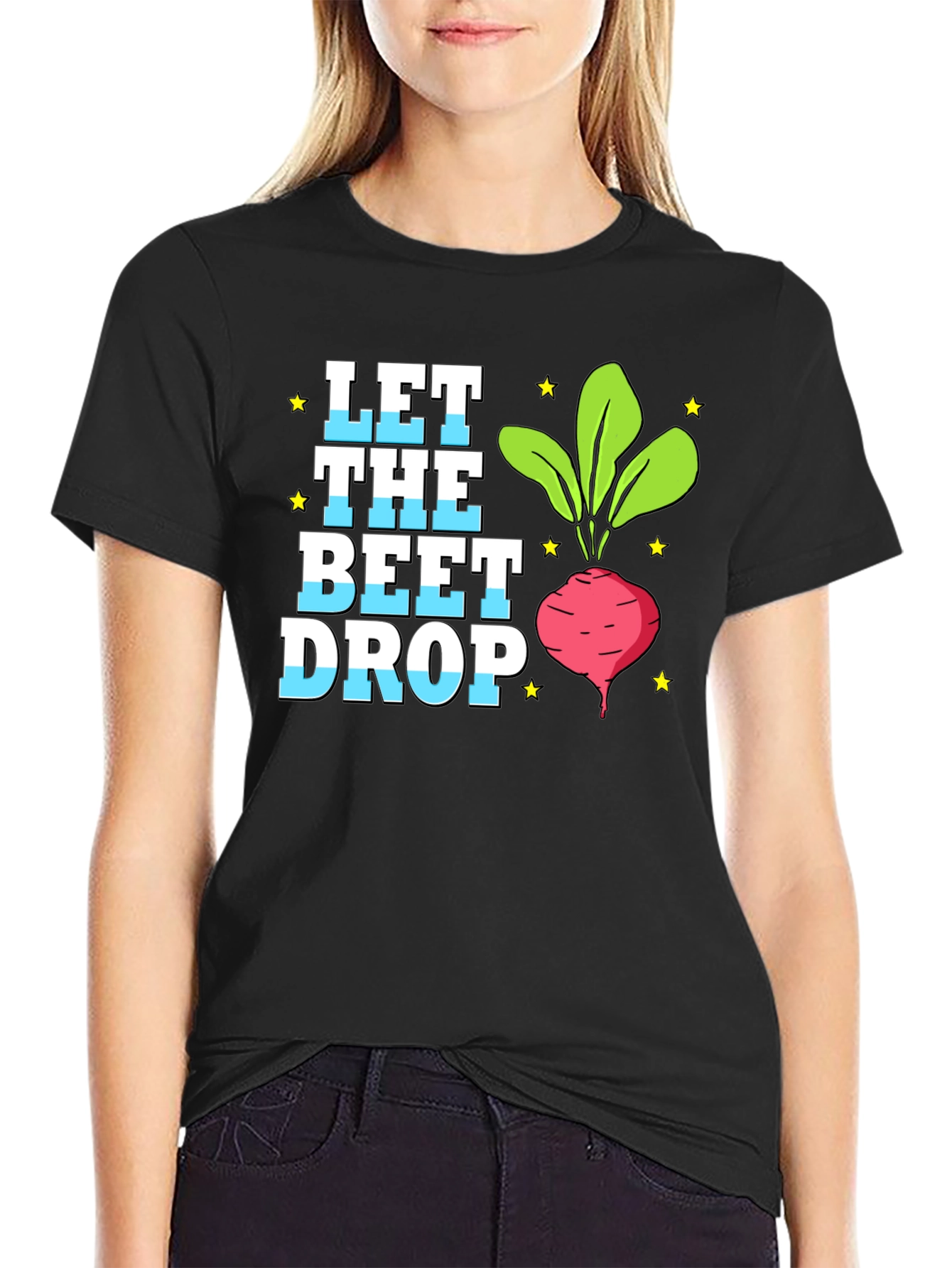 Let the Beet Drop T-Shirt - Funny Beet Lover Tee - 2