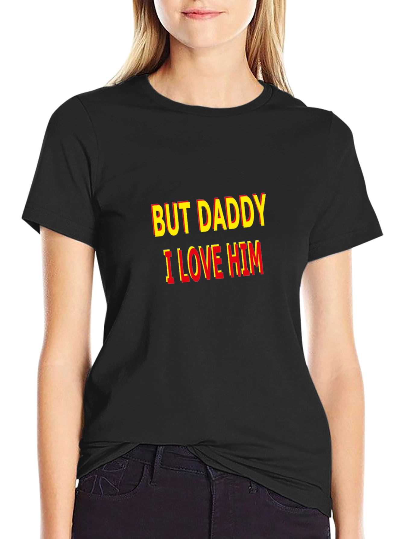 Black But Daddy I Love Him T-Shirt - Bold Statement Tee view 2
