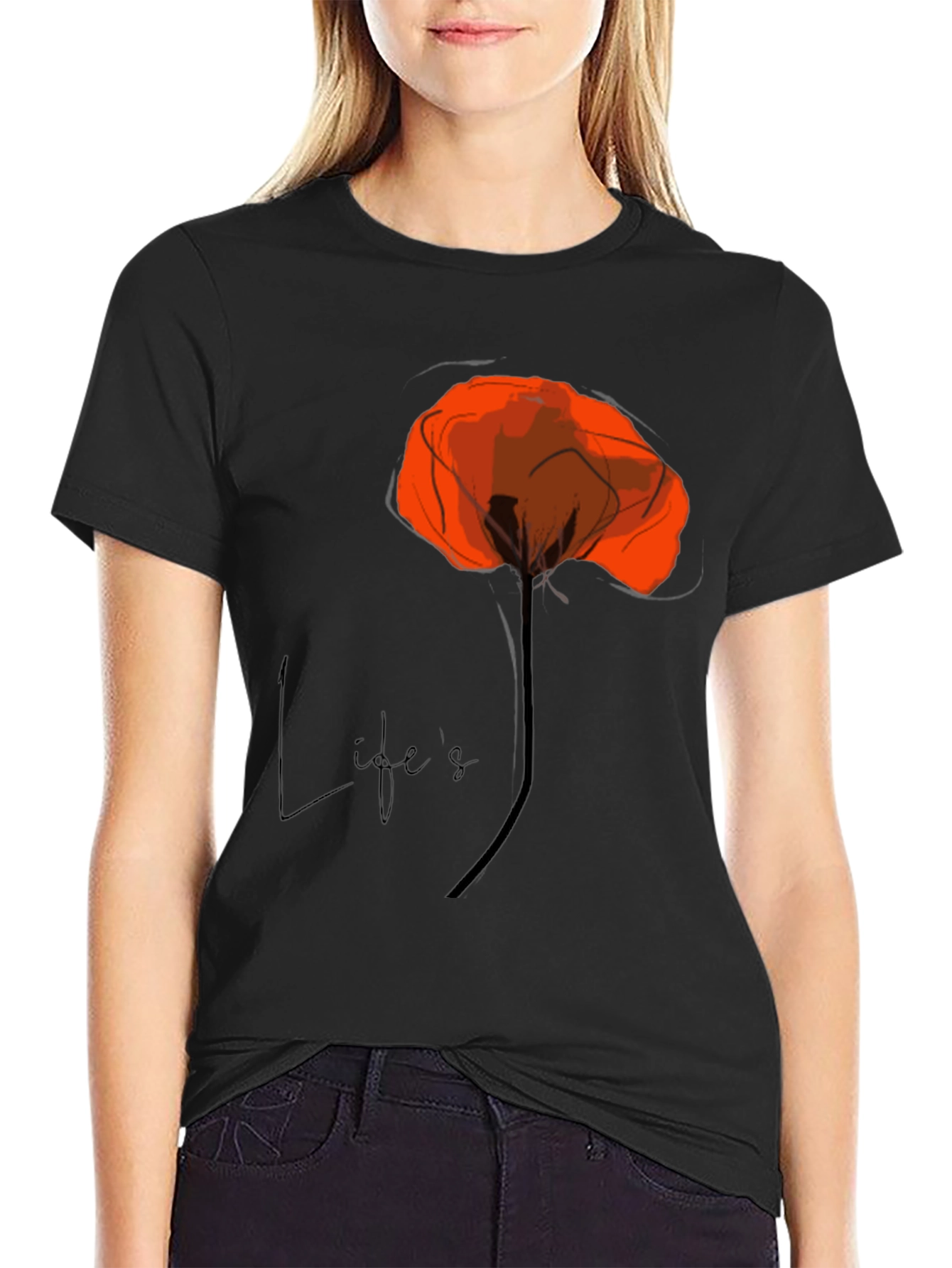 Poppy Life T-Shirt - Soft Cotton Comfort - 2